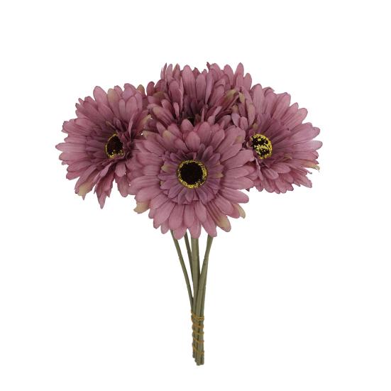6 Bundles Artificial Gerbera Flowers with Stems Fake Wildflower Bouquet for Wedding Party Table Centerpiece Indoor Home Vase Decor Floral Arrangement
6 Bundles Artificial Gerbera Flowers with Stems Fake Wildflower Bouquet for Wedding Party Table Centerpiece Indoor Home Vase Decor Floral Arrangement