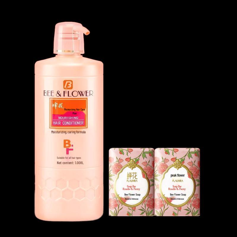 Bee Flower Moisturizing Hair Conditioner & Roselle Peony Soap Set
Bee Flower Moisturizing Hair Conditioner & Roselle Peony Soap Set