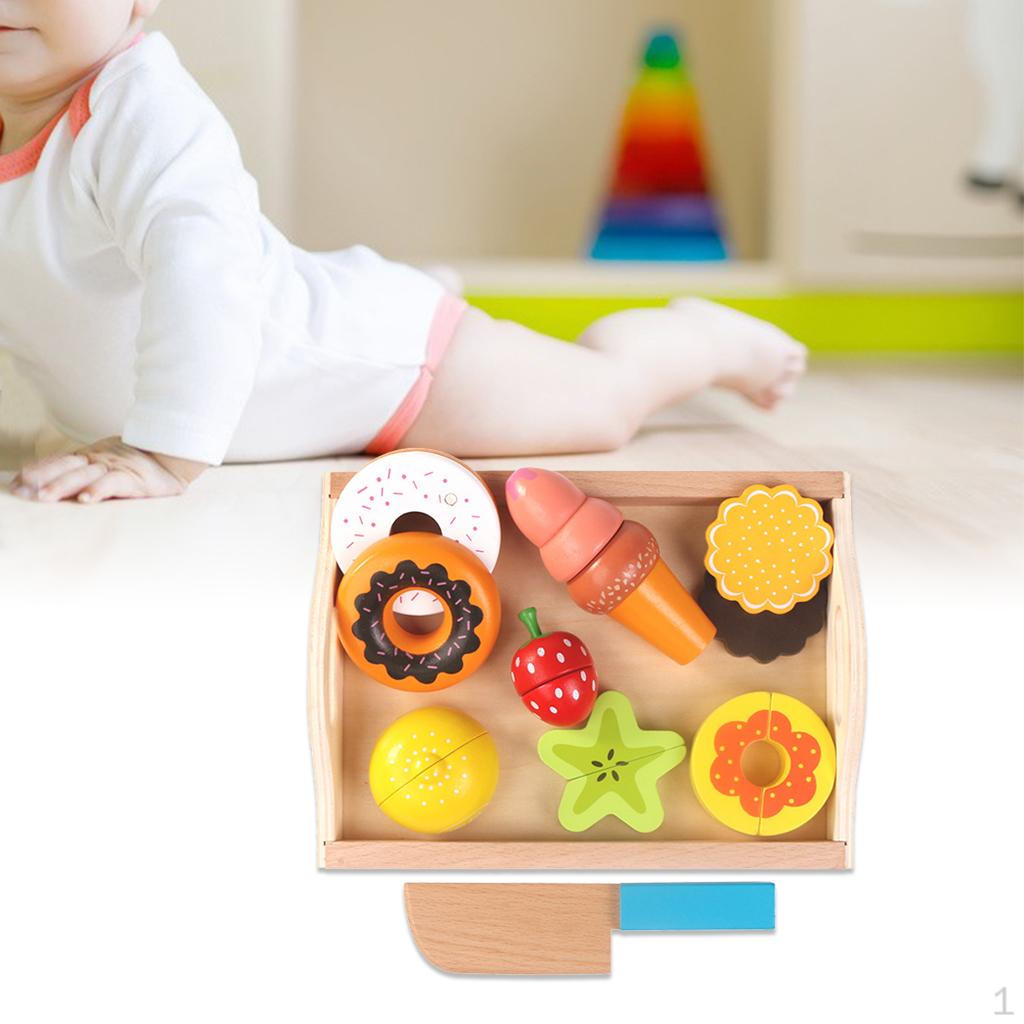 Cooking Toys for Kids Toy Pretending to Be Wood 9pcs desert
Cooking Toys for Kids Toy Pretending to Be Wood 9pcs desert
