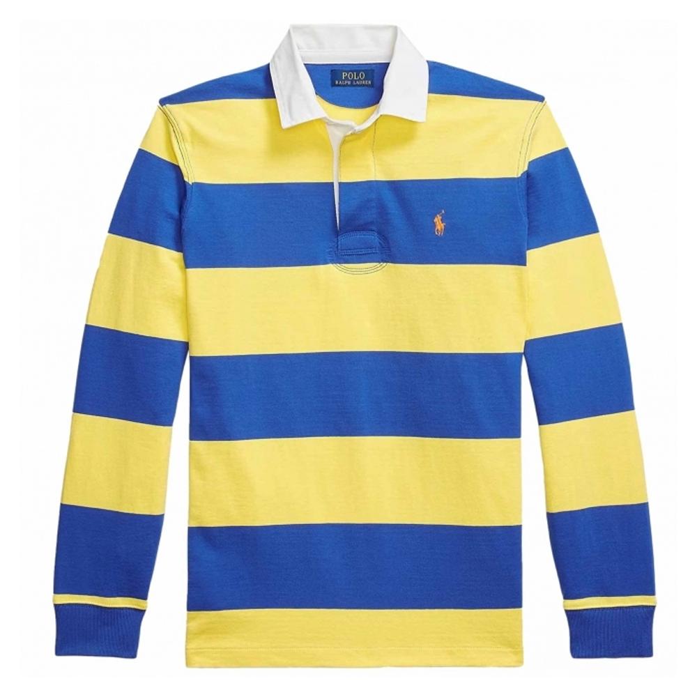 Polo Ralph Lauren Логотип Вышитый Полосатый С длинным рукавом Свободная Футболка поло Мужской верх Кобальтово-синий 710900566-016 M
Polo Ralph Lauren Логотип Вышитый Полосатый С длинным рукавом Свободная Футболка поло Мужской верх Кобальтово-синий 710900566-016 M