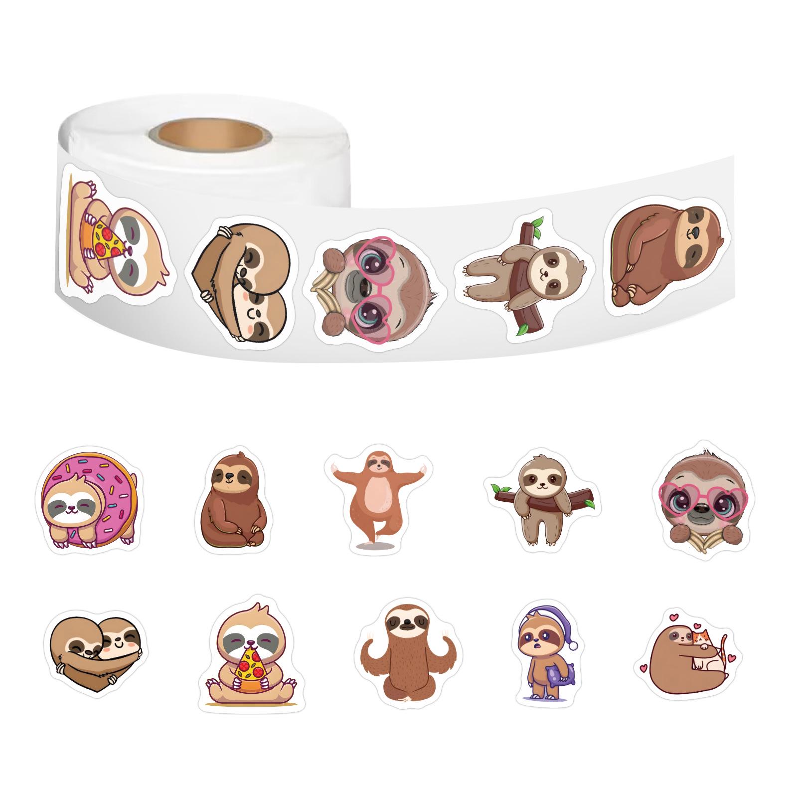 500 Cartoon Sloth Stickers for Journals DIY Notebooks & Kids Decoration
500 Cartoon Sloth Stickers for Journals DIY Notebooks & Kids Decoration