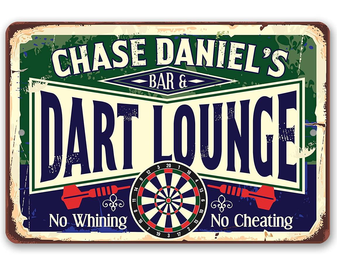 Personalized Dart Lounge and Bar Classic Game Room Sign Sports Decoration Man Cave Store Wall Decor 8x12 or U 20x30cm(7.8x11.8inch)
Personalized Dart Lounge and Bar Classic Game Room Sign Sports Decoration Man Cave Store Wall Decor 8x12 or U 20x30cm(7.8x11.8inch)