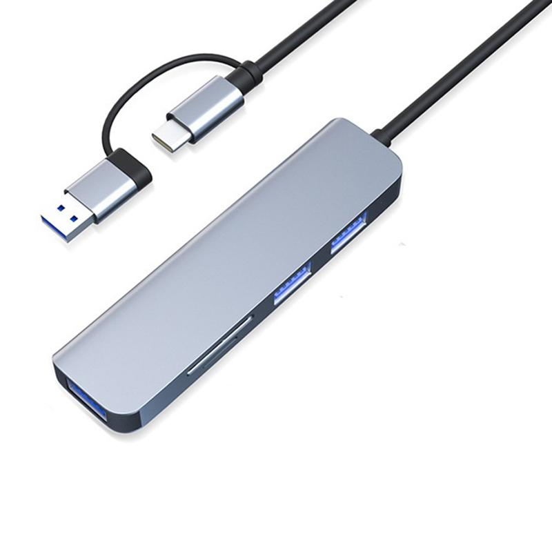 Type C+ USB HUB USB3.0 Dongle USB2.0 Disk Extend Adapter Cable Splitter Phone Charger Dock Micro SD TF Memory Card Reader Writer
Type C+ USB HUB USB3.0 Dongle USB2.0 Disk Extend Adapter Cable Splitter Phone Charger Dock Micro SD TF Memory Card Reader Writer