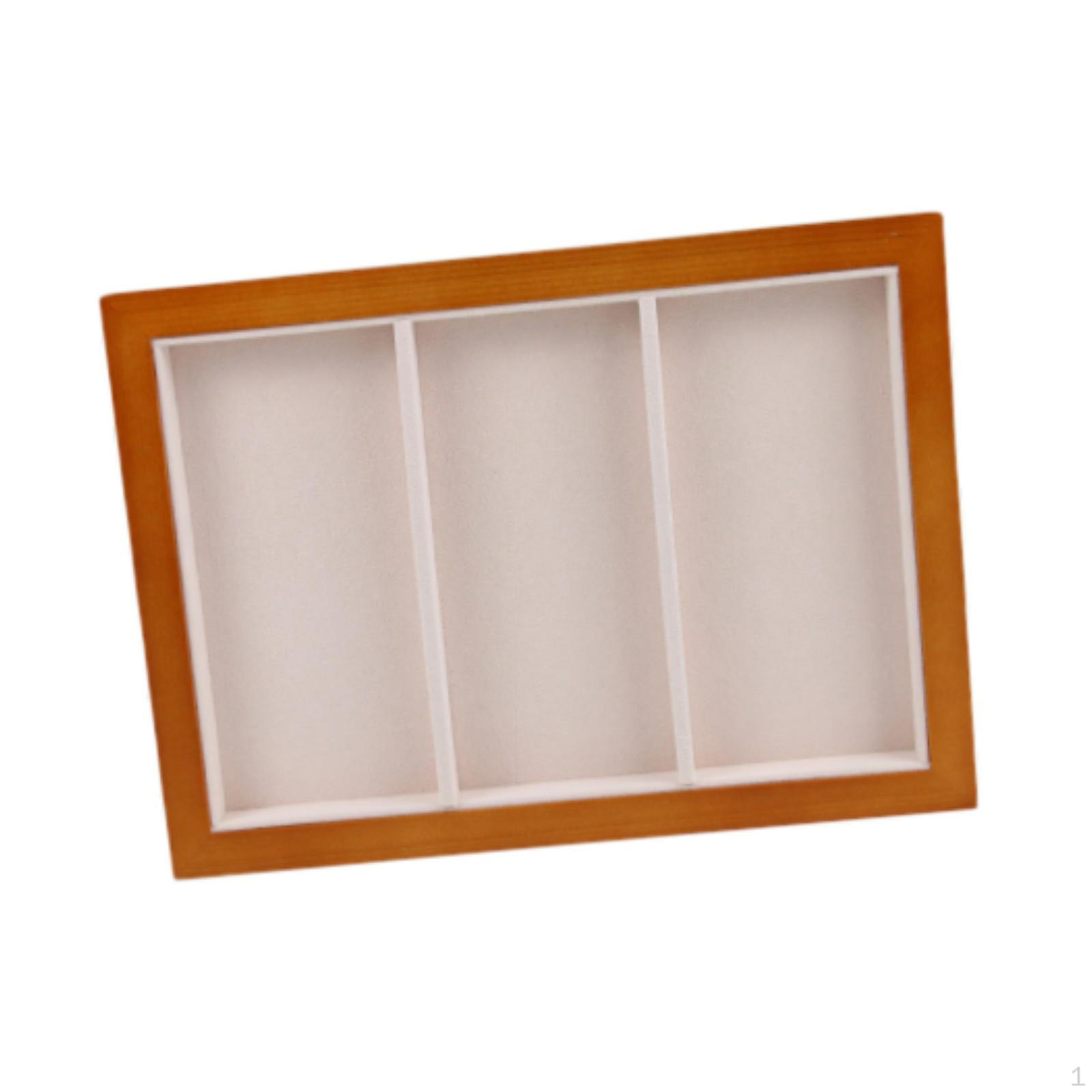 Поднос для ювелирных изделий, декоративный контейнер, стильный органайзер, хранилище ювелирных изделий для магазина 3 Grids
Поднос для ювелирных изделий, декоративный контейнер, стильный органайзер, хранилище ювелирных изделий для магазина 3 Grids