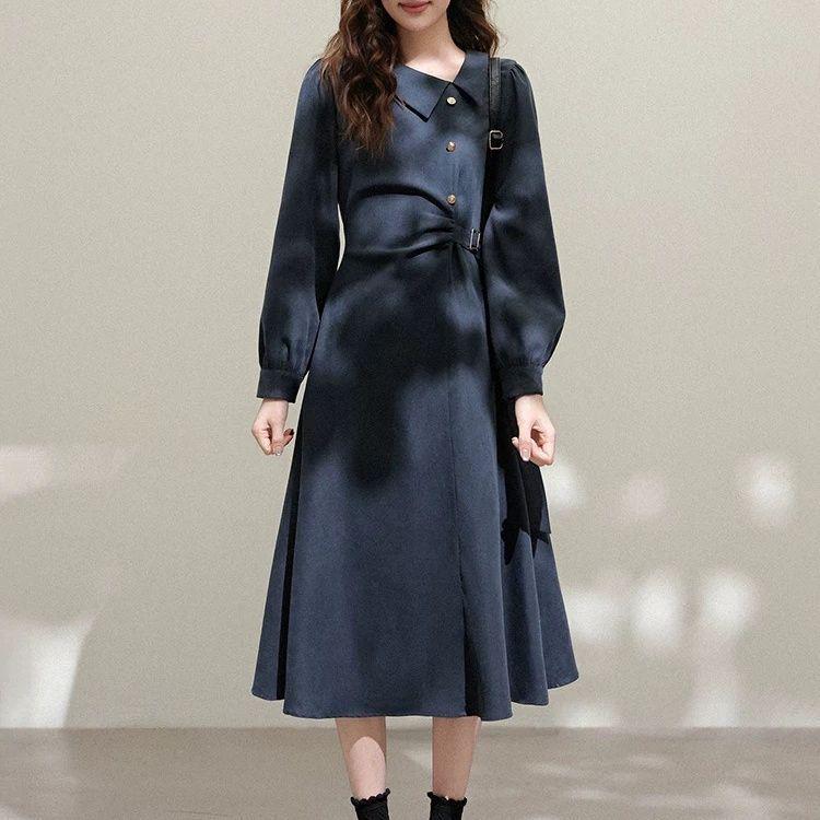 Elegant Blue Long-Sleeve Dress for Women - Korean Design 3XL (150-165 jin) синий
Elegant Blue Long-Sleeve Dress for Women - Korean Design 3XL (150-165 jin) синий