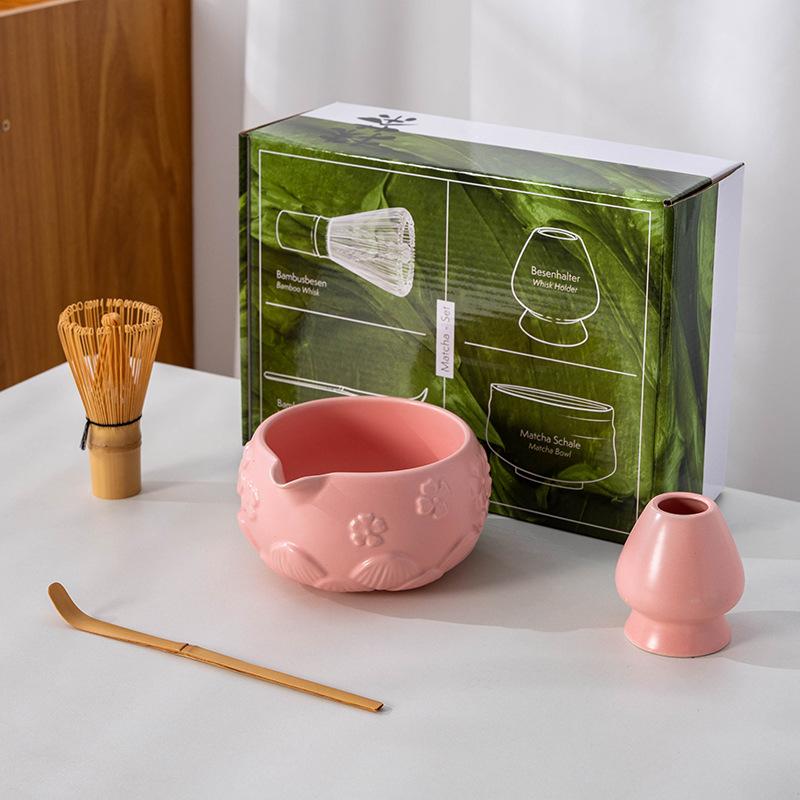 4-8pcs Cherry Blossom gradient pink Matcha Bowl with Matcha Whisk Set Japanese Tea Set Includes Matcha Bowl with Spout
4-8pcs Cherry Blossom gradient pink Matcha Bowl with Matcha Whisk Set Japanese Tea Set Includes Matcha Bowl with Spout