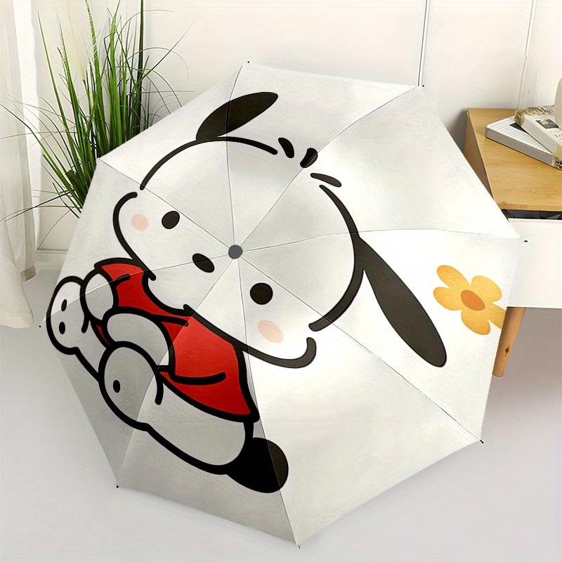 Pochacco,Character Automatic Folding Umbrella Simple 8 Rib Design, Bright Cartoon Pattern, Durable Iron Frame, Suitable For Travel, Outdoor,
Pochacco,Character Automatic Folding Umbrella Simple 8 Rib Design, Bright Cartoon Pattern, Durable Iron Frame, Suitable For Travel, Outdoor,