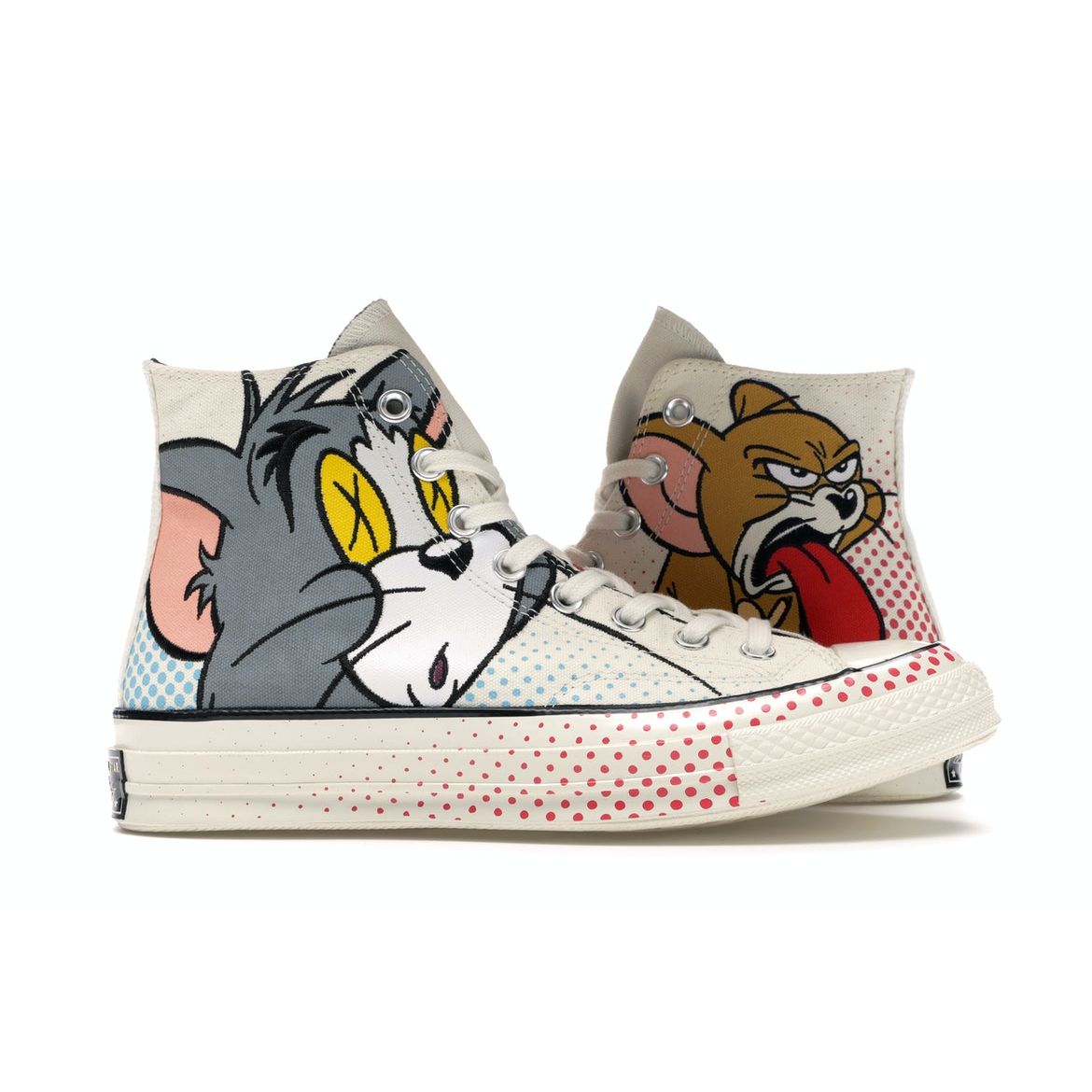 Высокие кроссовки унисекс Converse Tom and Jerry x Chuck 70 Cream Egret Red 165734C
Высокие кроссовки унисекс Converse Tom and Jerry x Chuck 70 Cream Egret Red 165734C