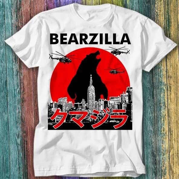 Bearzilla Bear Dragon Animal Pet Japanese T Shirt Top Tee 426 M
Bearzilla Bear Dragon Animal Pet Japanese T Shirt Top Tee 426 M