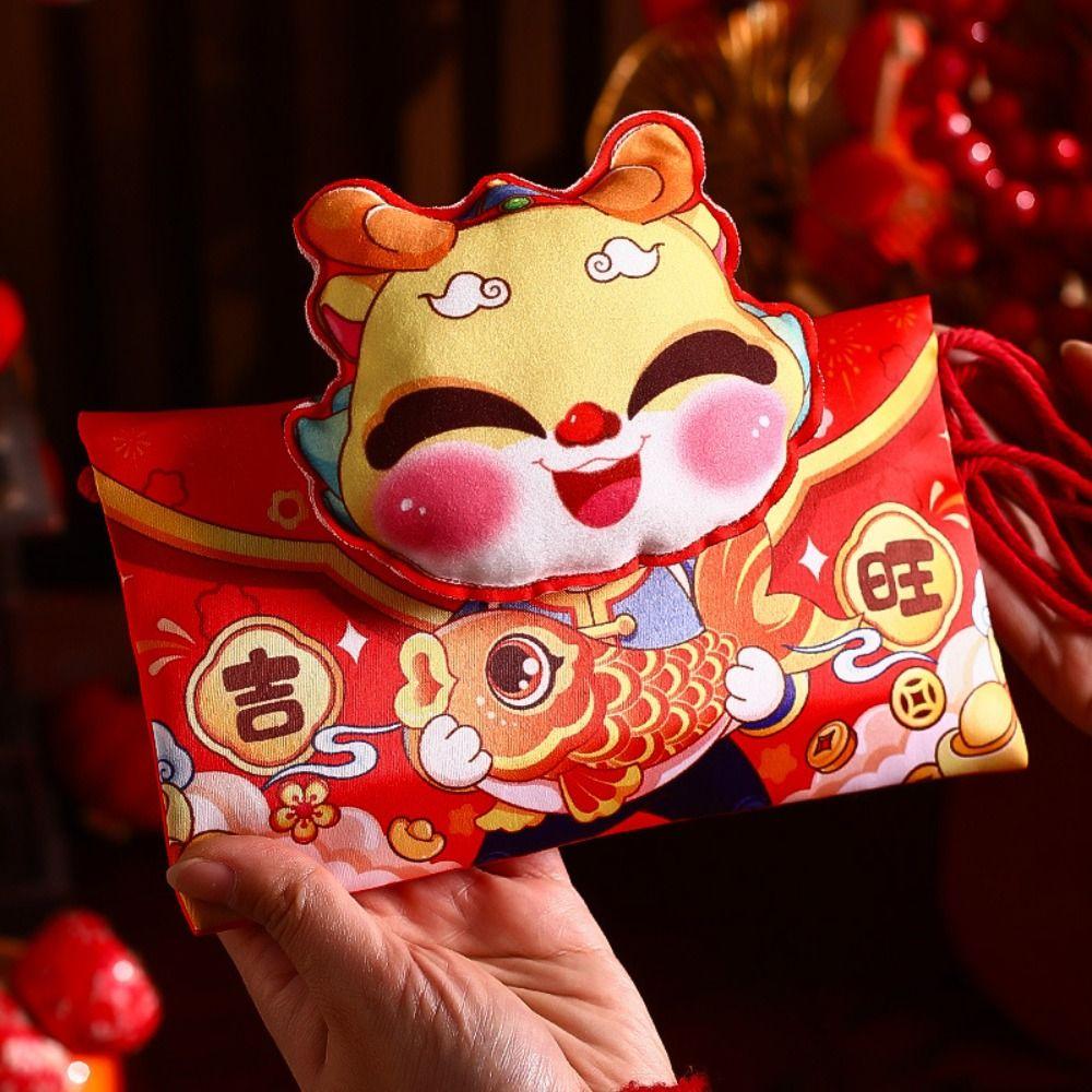 Red Chinese Dragon Plush Coin Purse Cartoon Red Packet Lovely Lucky Wallet Chinese Dragon Year H
Red Chinese Dragon Plush Coin Purse Cartoon Red Packet Lovely Lucky Wallet Chinese Dragon Year H