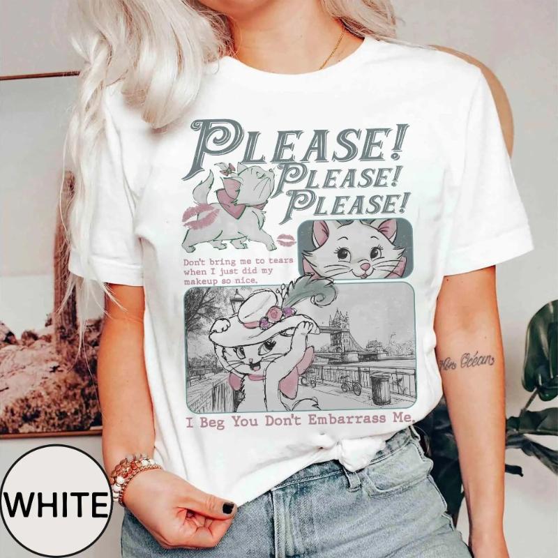 2026 New Vintage Mary Cat Aristocrat Disneyland Print Fashion Womens TShirt Short Sleeve Relaxed Plus Size Top S
2026 New Vintage Mary Cat Aristocrat Disneyland Print Fashion Womens TShirt Short Sleeve Relaxed Plus Size Top S