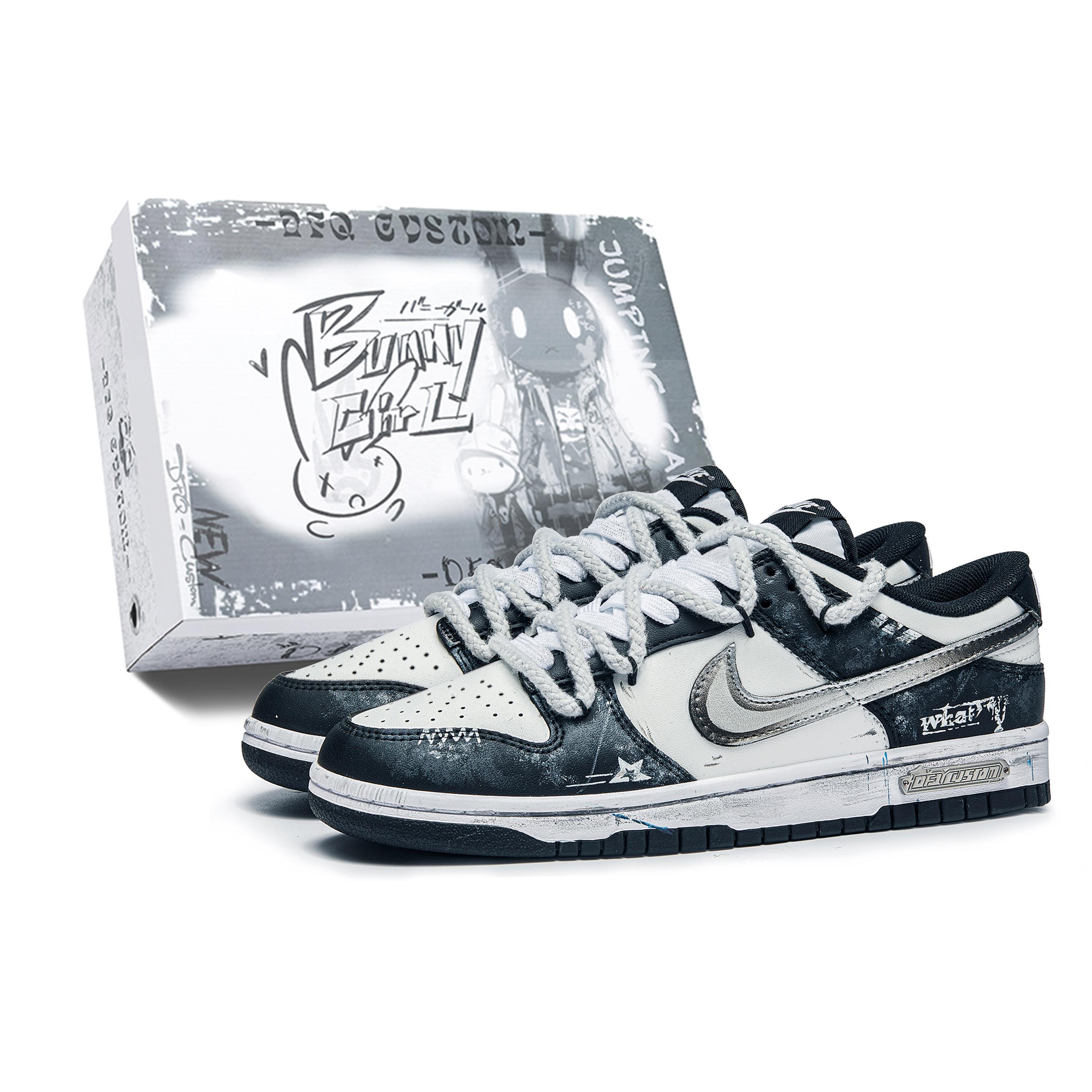 Nike Dunk Quick Silver, Box Leather Abrasion Resistant Low top Skateboard Shoes Unisex Silver White DD1391-100(Team202--BOX) 40.5
Nike Dunk Quick Silver, Box Leather Abrasion Resistant Low top Skateboard Shoes Unisex Silver White DD1391-100(Team202--BOX) 40.5