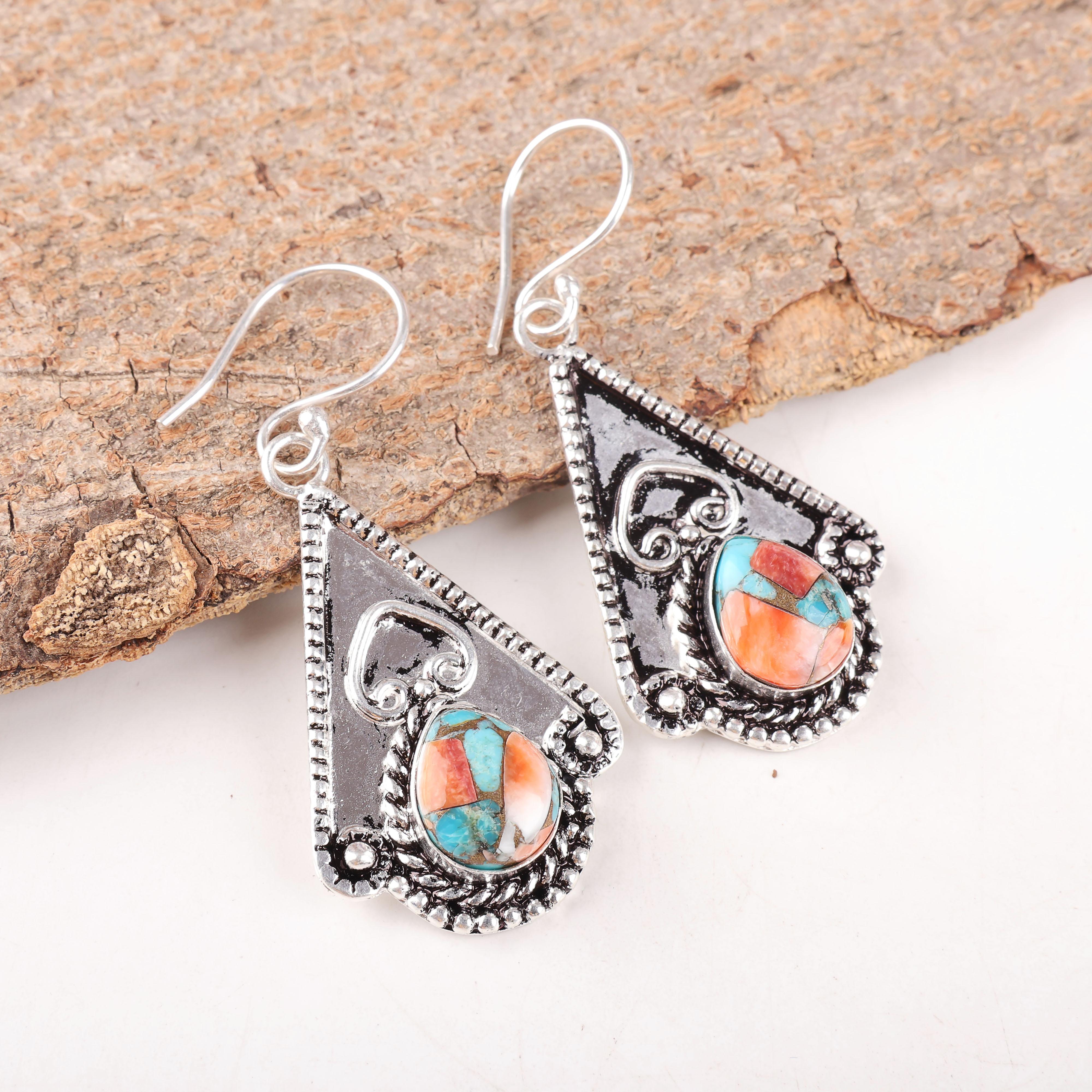 Серьги Spiny Oyster из цельного серебра 925 пробы, серьги с драгоценными камнями ручной работы, подарки для жены, абсолютно новые серьги 2.09 Inches оранжевый
Серьги Spiny Oyster из цельного серебра 925 пробы, серьги с драгоценными камнями ручной работы, подарки для жены, абсолютно новые серьги 2.09 Inches оранжевый