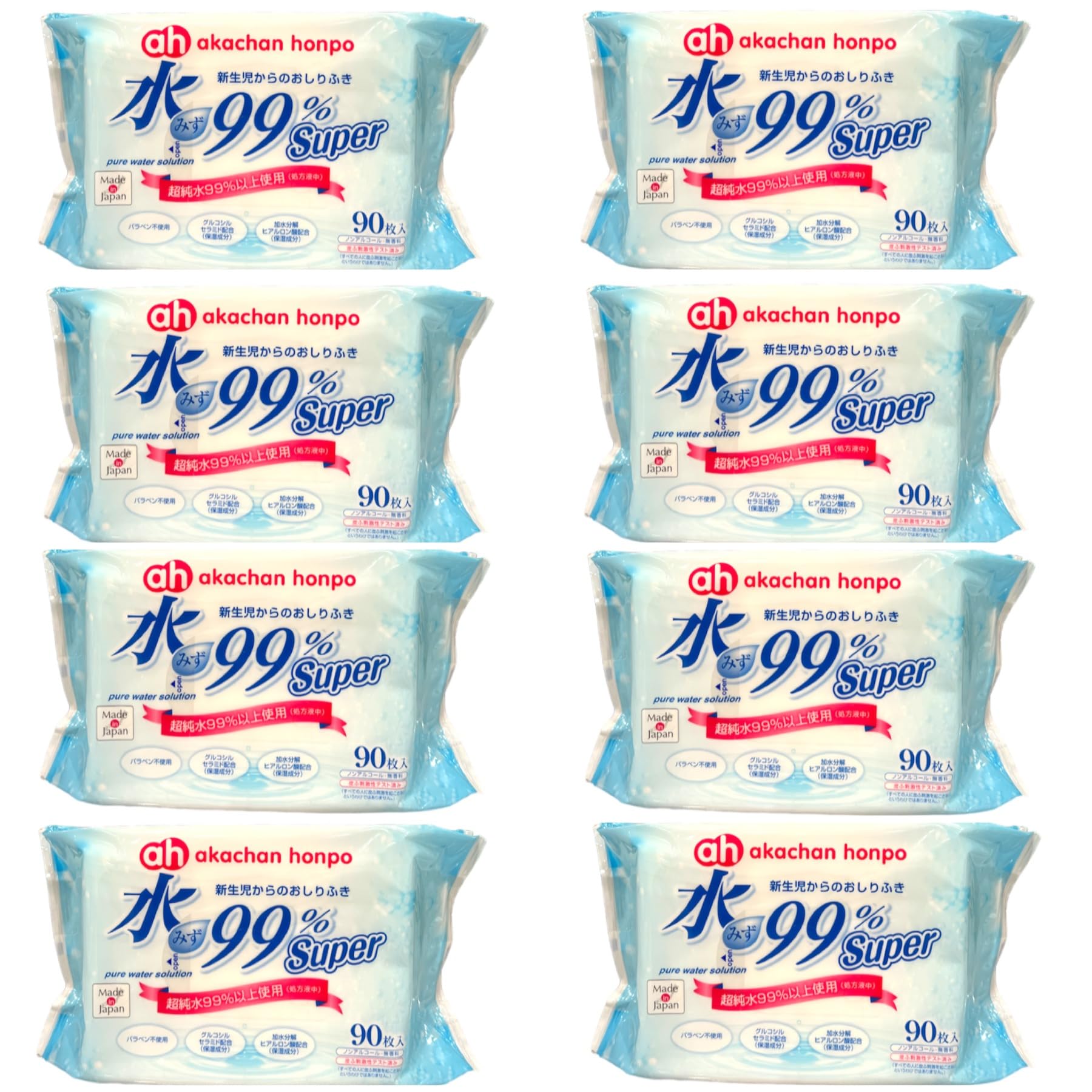 Akachan Honpo Super Wet Wipes for Newborns 90 Sheets x 8 Влажные салфетки Вода Чистая вода Слабокислотная Содержит гиалуроновую кислоту
Akachan Honpo Super Wet Wipes for Newborns 90 Sheets x 8 Влажные салфетки Вода Чистая вода Слабокислотная Содержит гиалуроновую кислоту