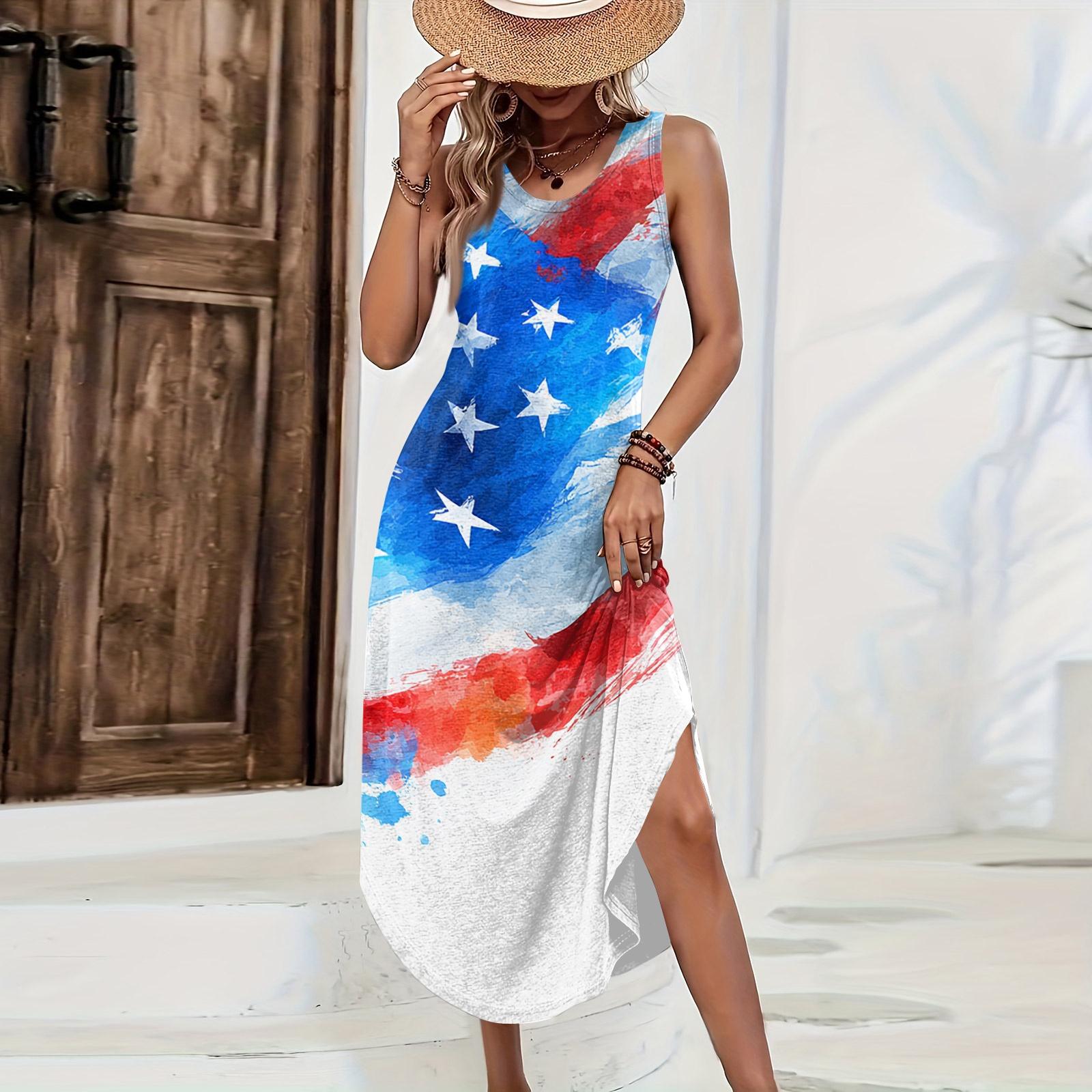 Women s Casual Loose Fit Sleeveless Maxi Dress with Star Print Suitable for Summer and Holiday Wear Comfortable Lightweight Fabric XS білий
Women s Casual Loose Fit Sleeveless Maxi Dress with Star Print Suitable for Summer and Holiday Wear Comfortable Lightweight Fabric XS білий