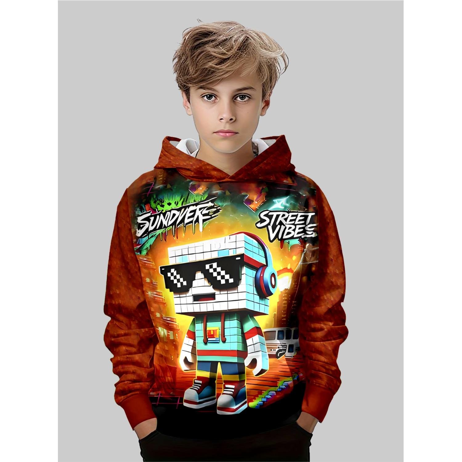 Новое аниме худи, 3D мультяшная детская одежда для мальчиков и девочек, осенняя одежда с длинным рукавом, подходит для детей в возрасте 5-14 лет 13-14Y
Новое аниме худи, 3D мультяшная детская одежда для мальчиков и девочек, осенняя одежда с длинным рукавом, подходит для детей в возрасте 5-14 лет 13-14Y