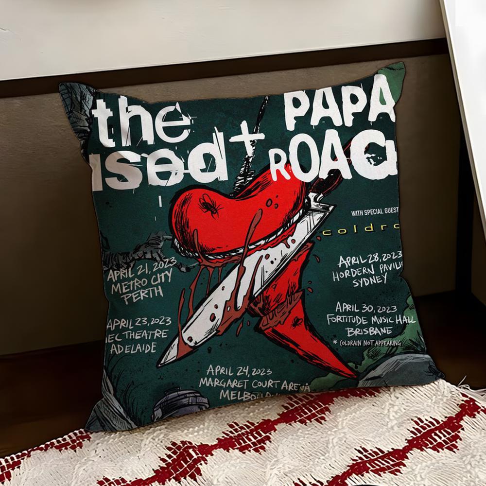 Band PPapa RRoach Cushion Cover Reversible Soft Durable Pillow Cover Home Car MultiScene Use for Daily Comfort 30X30cm
Band PPapa RRoach Cushion Cover Reversible Soft Durable Pillow Cover Home Car MultiScene Use for Daily Comfort 30X30cm