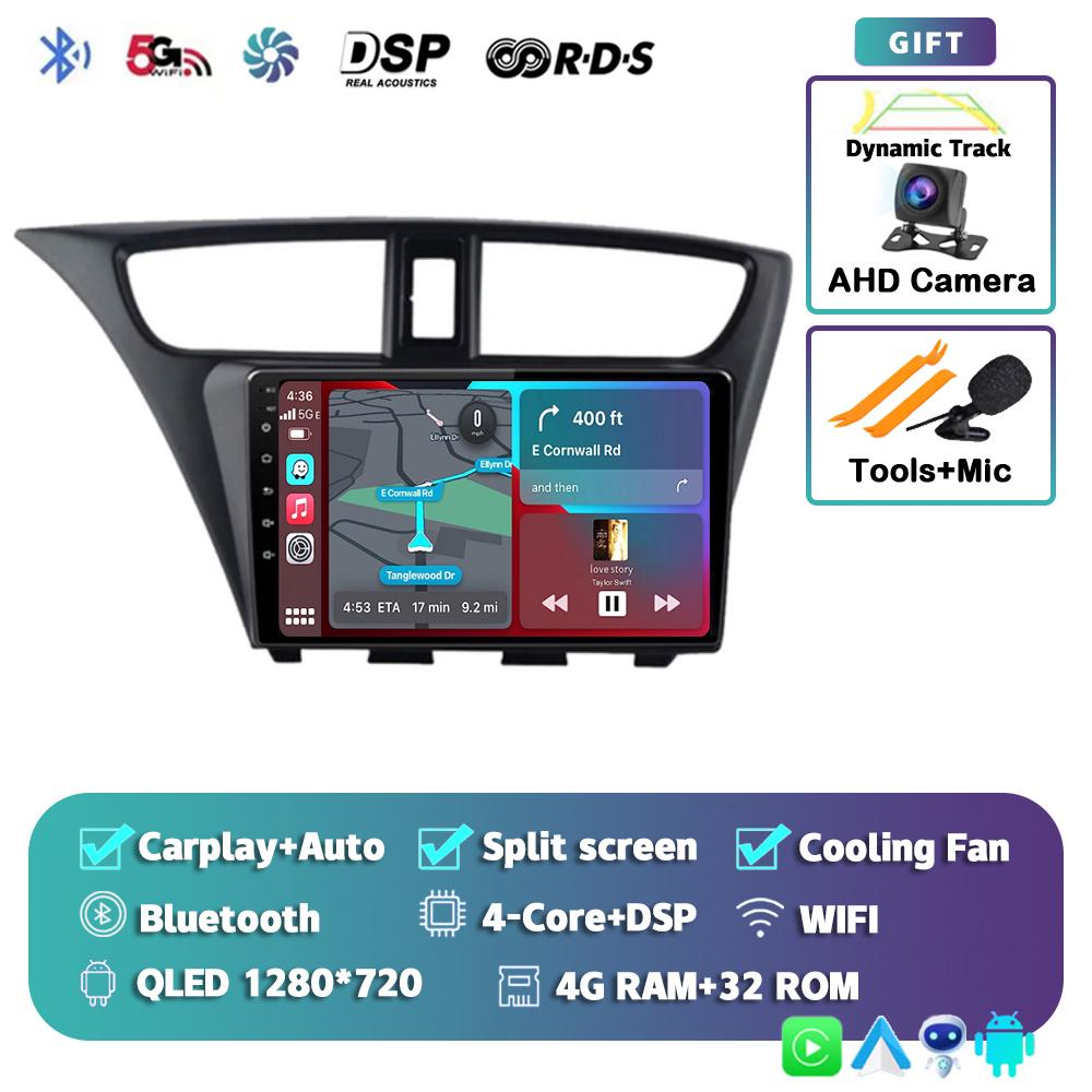 Android 14 Carplay Car Radio For Honda CIVIC Hatchback 2012 2013 2014 2015 2016 2017 Multimedia Player Navigation GPS Stereo
Android 14 Carplay Car Radio For Honda CIVIC Hatchback 2012 2013 2014 2015 2016 2017 Multimedia Player Navigation GPS Stereo