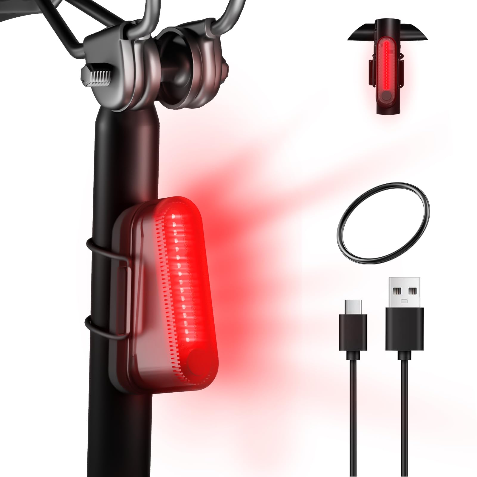 Bicycle Tail 5 Dimmable IP64 High Ambient Light 90 Hours of Day and Night Safety Light for and Outdoor Road Cross and Easy Installation Light, Modes, чёрный
Bicycle Tail 5 Dimmable IP64 High Ambient Light 90 Hours of Day and Night Safety Light for and Outdoor Road Cross and Easy Installation Light, Modes, чёрный