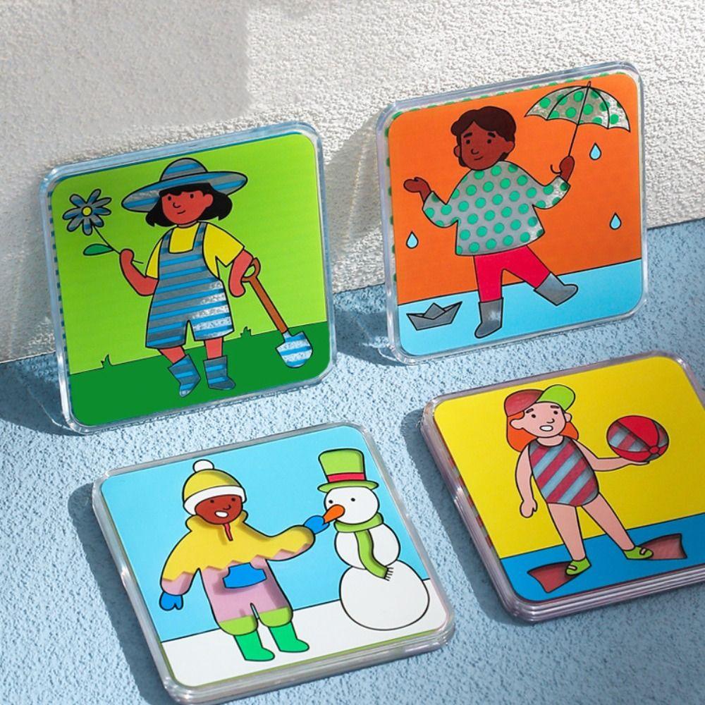 Color Matching Wearing Code Board Games Plastic Spatial Thinking Changing Toys Kids Gifts Style A
Color Matching Wearing Code Board Games Plastic Spatial Thinking Changing Toys Kids Gifts Style A