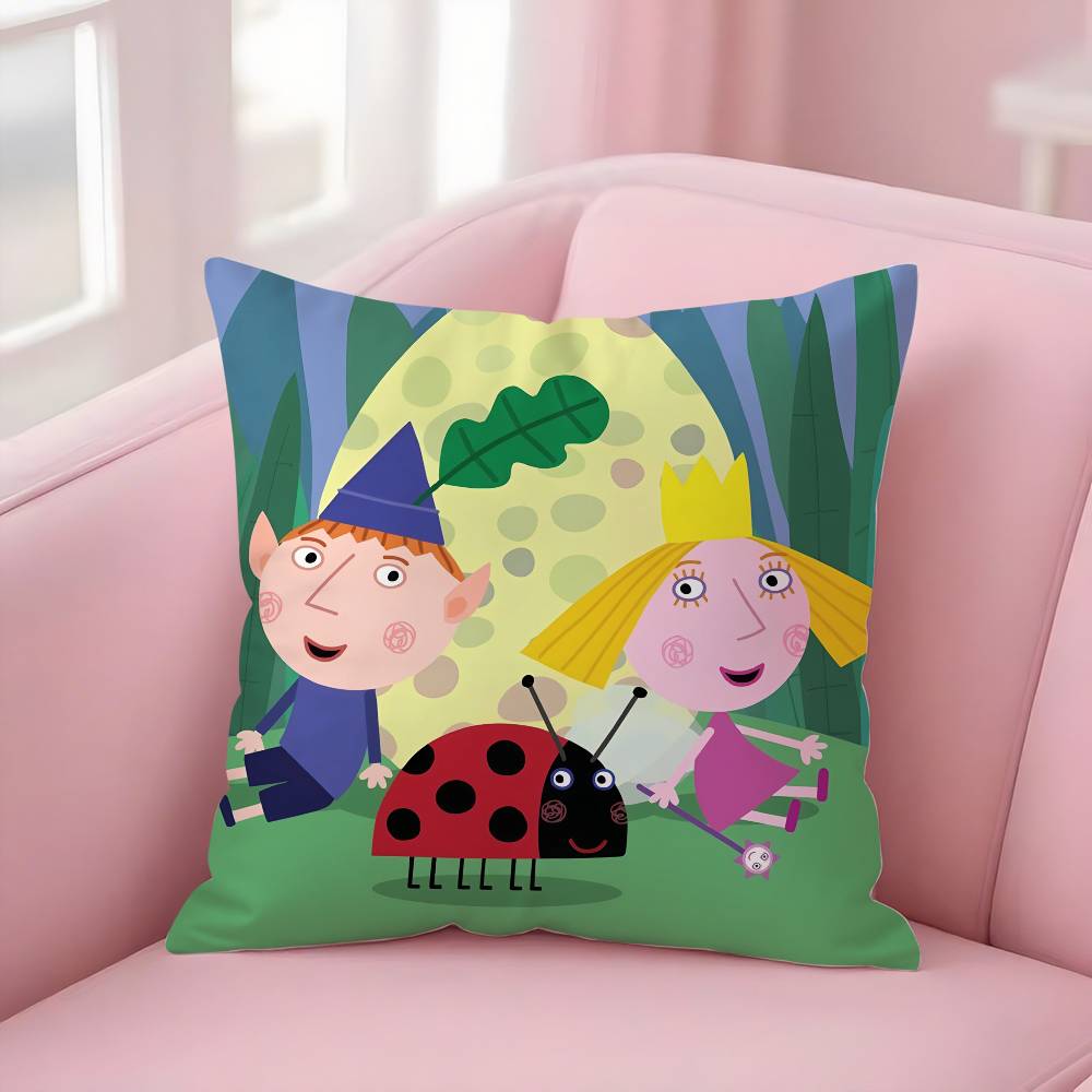Cartoon B-Ben Hollys Little KingdomS Pillow Case Soft Plush Fabric Double Sided Print Decorative Home Living Room Gift Cushion 40cm x 40cm
Cartoon B-Ben Hollys Little KingdomS Pillow Case Soft Plush Fabric Double Sided Print Decorative Home Living Room Gift Cushion 40cm x 40cm