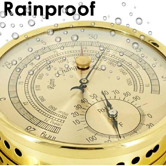 Traditional Barometer Traditional Weather Station 6in/15cm Aneroid Barometric, 3 in 1 Humidity Temperature and Air Pressure, for Navigation,
Traditional Barometer Traditional Weather Station 6in/15cm Aneroid Barometric, 3 in 1 Humidity Temperature and Air Pressure, for Navigation,