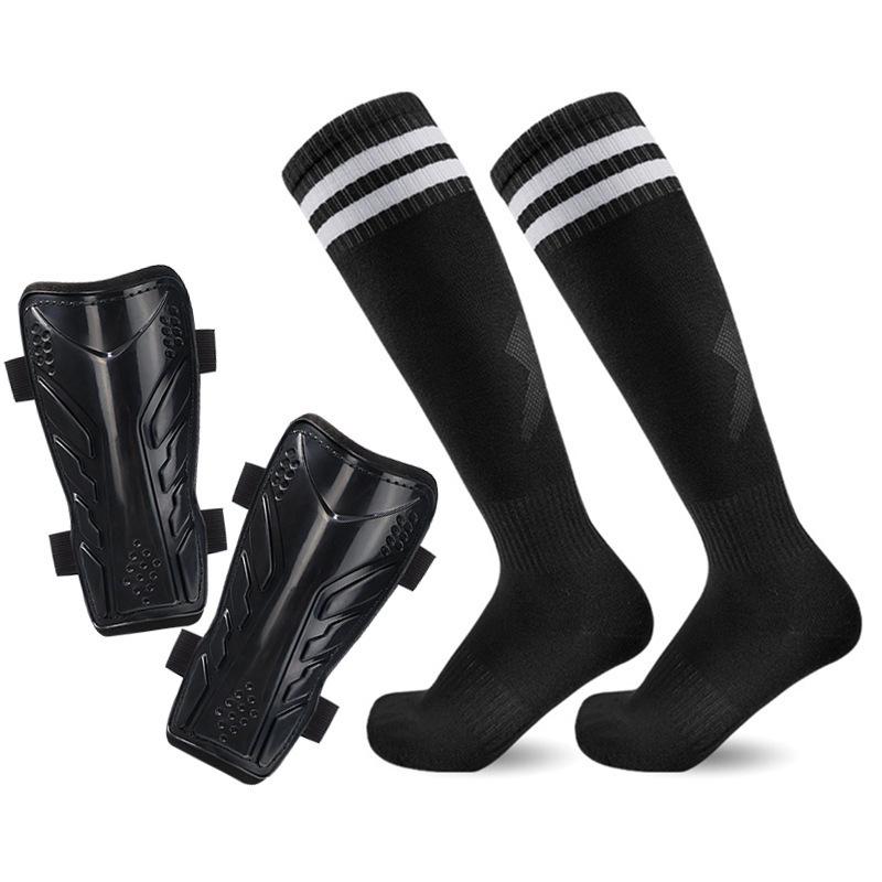 Football Socks & Shin Guards Two-Piece Set - Long Socks with Shin Protection Gear
Football Socks & Shin Guards Two-Piece Set - Long Socks with Shin Protection Gear