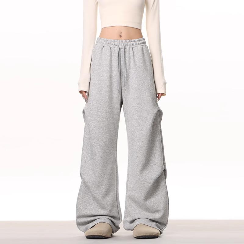 2025 Women s Solid Color Wide Leg Drawstring Casual Pants XXXL светло-серый
2025 Women s Solid Color Wide Leg Drawstring Casual Pants XXXL светло-серый