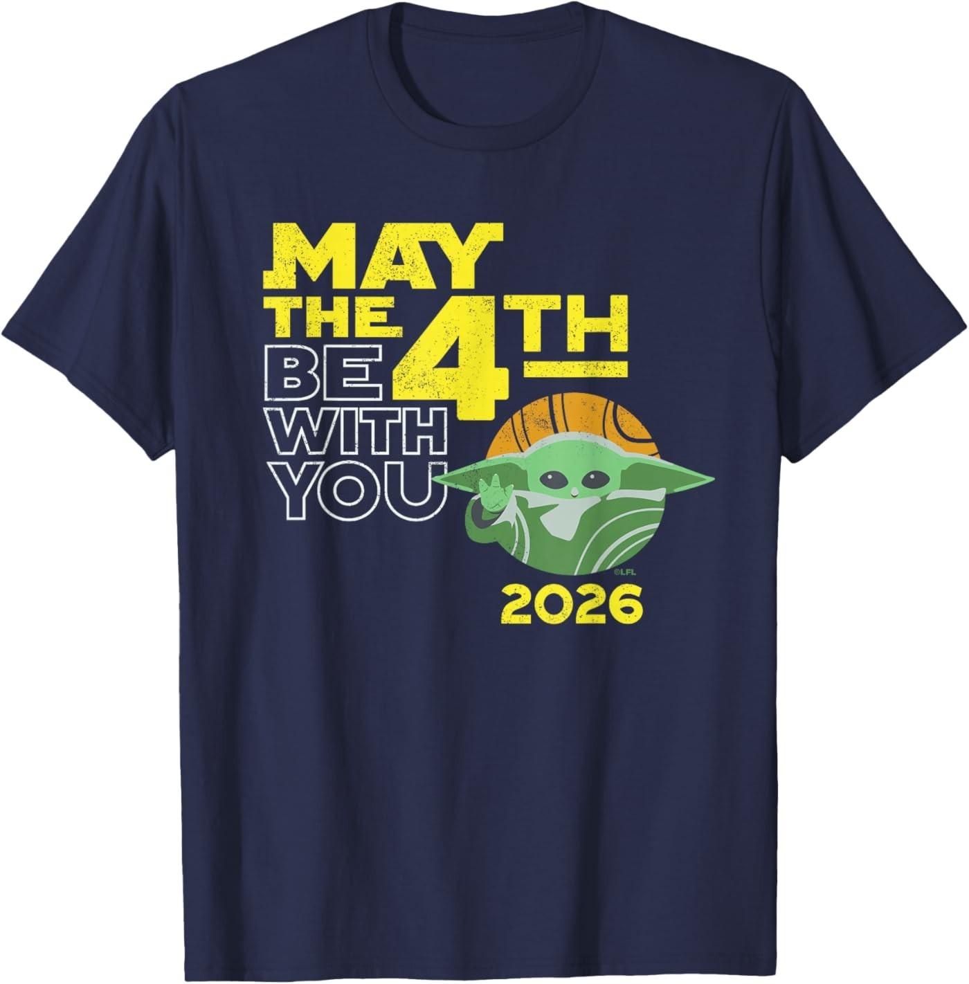 The Mandalorian Grogu May the 4th Be With You 2026 T-Shirt 5XL різнокольоровий
The Mandalorian Grogu May the 4th Be With You 2026 T-Shirt 5XL різнокольоровий