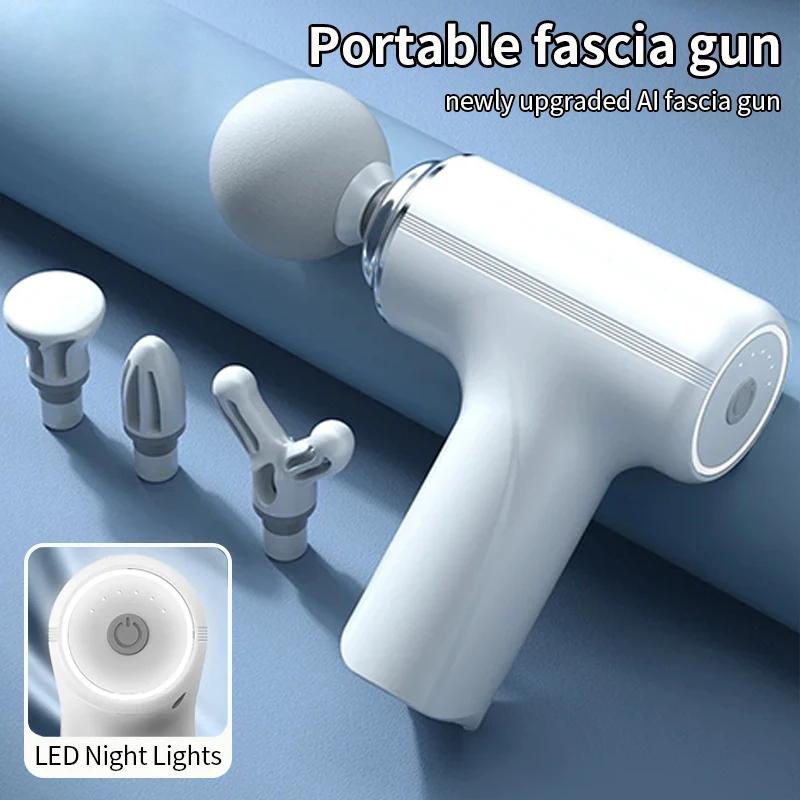 Portable Electric Massage Gun 4 Interchangeable Heads LED Light Full Body Relaxation Muscle Pain Relief Type C Charge
Portable Electric Massage Gun 4 Interchangeable Heads LED Light Full Body Relaxation Muscle Pain Relief Type C Charge