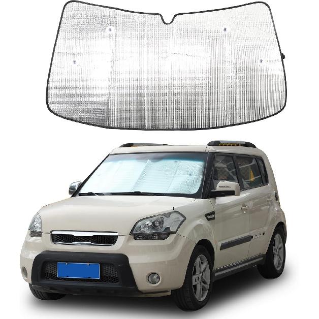 Windshield Sun Shade Compatible with Mazda MX-5 Miata 2016-2024, Front Window Sunshade Heat Blocker Visor Protector Reflective Sunshade Keep Your Car for Kia Soul 2009-2013
Windshield Sun Shade Compatible with Mazda MX-5 Miata 2016-2024, Front Window Sunshade Heat Blocker Visor Protector Reflective Sunshade Keep Your Car for Kia Soul 2009-2013