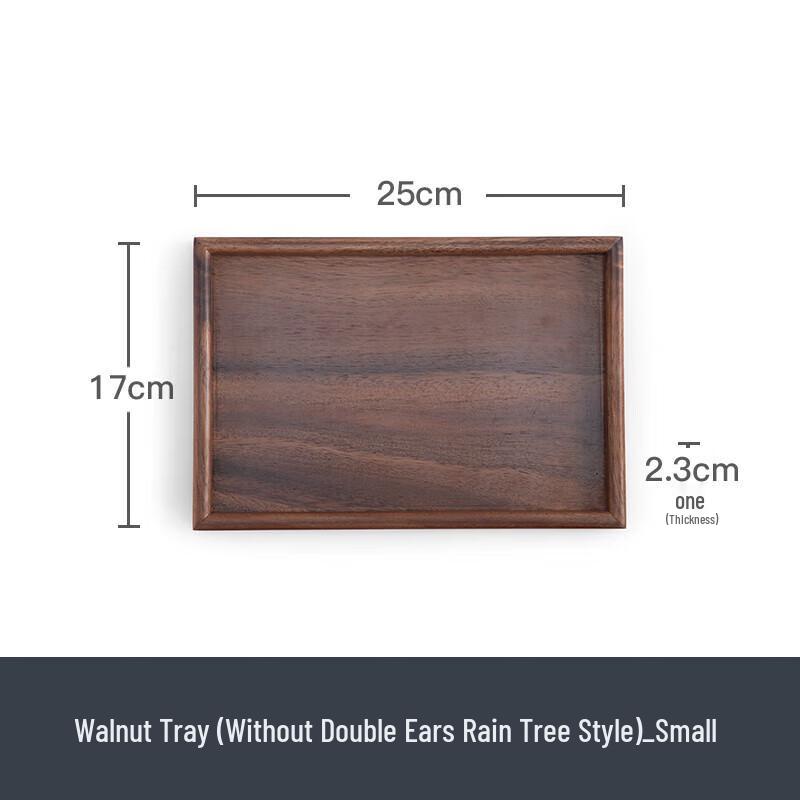 Nanshan Walnut Wood Rectangular Tea Tray
Nanshan Walnut Wood Rectangular Tea Tray