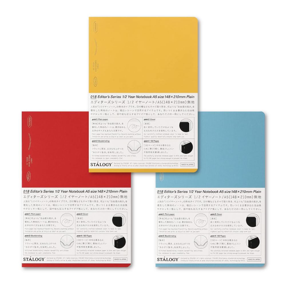 Nitoms STALOGY Note A5 Plain Dot 365 Days Note Ассорти Канцелярские товары Стильный дневник для заметок Дневник-расписание Блокнот Канцелярские товары Простые рабочие для взрослых деловые
Nitoms STALOGY Note A5 Plain Dot 365 Days Note Ассорти Канцелярские товары Стильный дневник для заметок Дневник-расписание Блокнот Канцелярские товары Простые рабочие для взрослых деловые