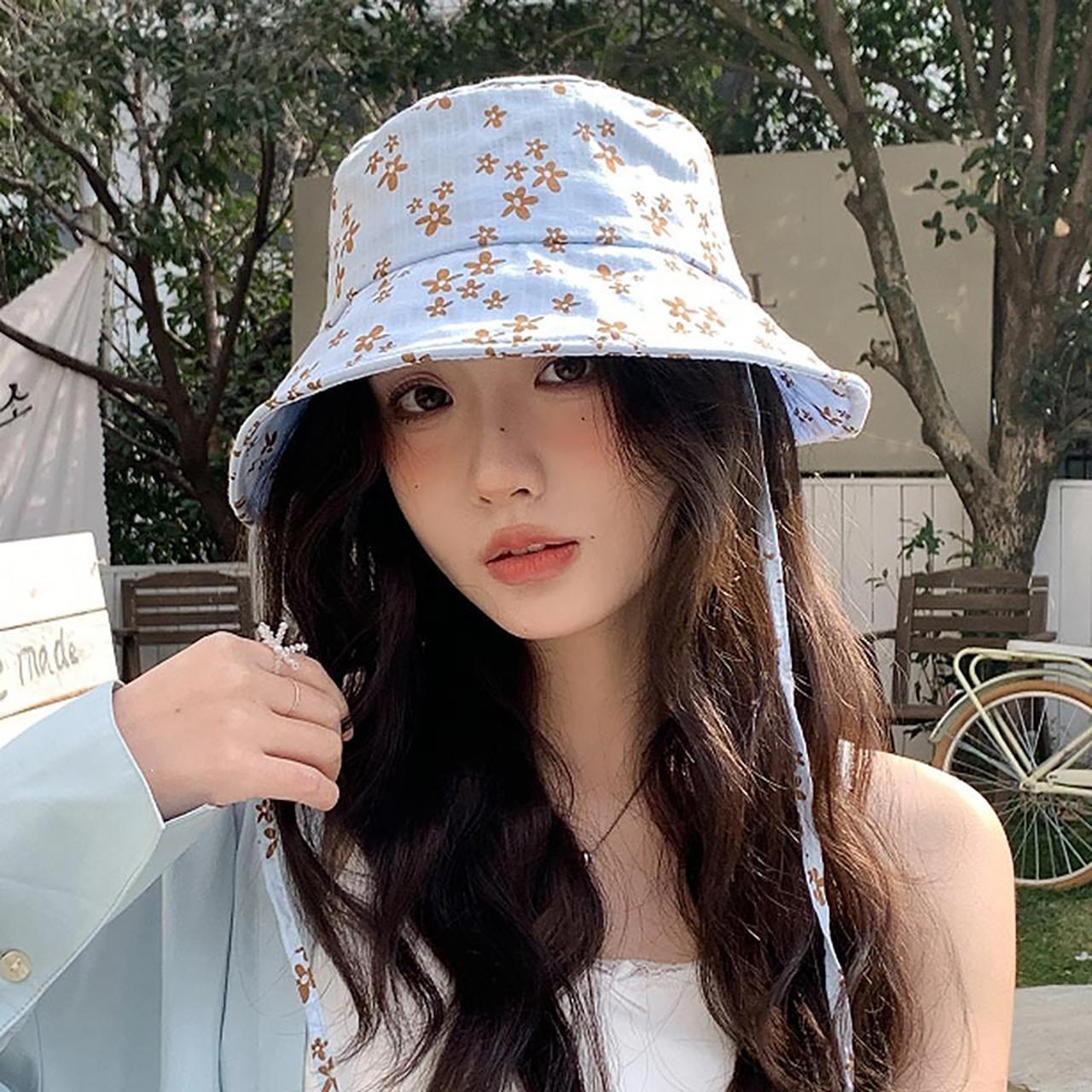 Floral Print Bucket Hats for Women Summer Wide-Brimmed Fisherman Hat Outdoor Travel Ladies Sun Protection Basin Cap 56-58cm синій
Floral Print Bucket Hats for Women Summer Wide-Brimmed Fisherman Hat Outdoor Travel Ladies Sun Protection Basin Cap 56-58cm синій
