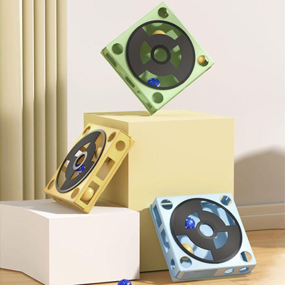 Phonograph Design Pet Maze Box Self-Hi Interactive Cat Toy Funny Cat Turntable Toys Pet Toy зелений 
Phonograph Design Pet Maze Box Self-Hi Interactive Cat Toy Funny Cat Turntable Toys Pet Toy зелений