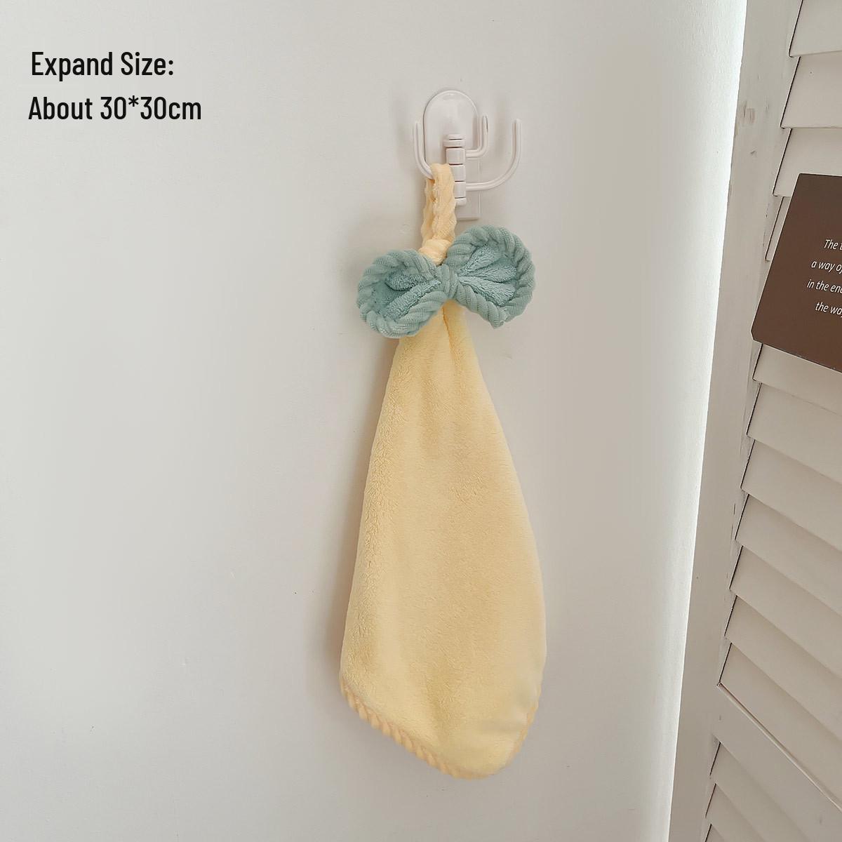 Quick-Dry Coral Fleece Hand Towel - No Lint, Super Absorbent, for Kitchen & Kids
Quick-Dry Coral Fleece Hand Towel - No Lint, Super Absorbent, for Kitchen & Kids