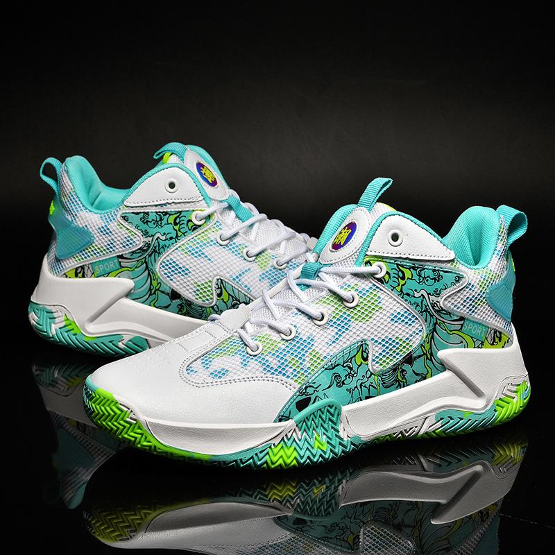 New Basketball Shoes Men S Shoes Youth Sports Shoes Student Shock Absorption Non-Slip Wear-Resistant Breathable Actual Combat Blue Sneakers 45
New Basketball Shoes Men S Shoes Youth Sports Shoes Student Shock Absorption Non-Slip Wear-Resistant Breathable Actual Combat Blue Sneakers 45