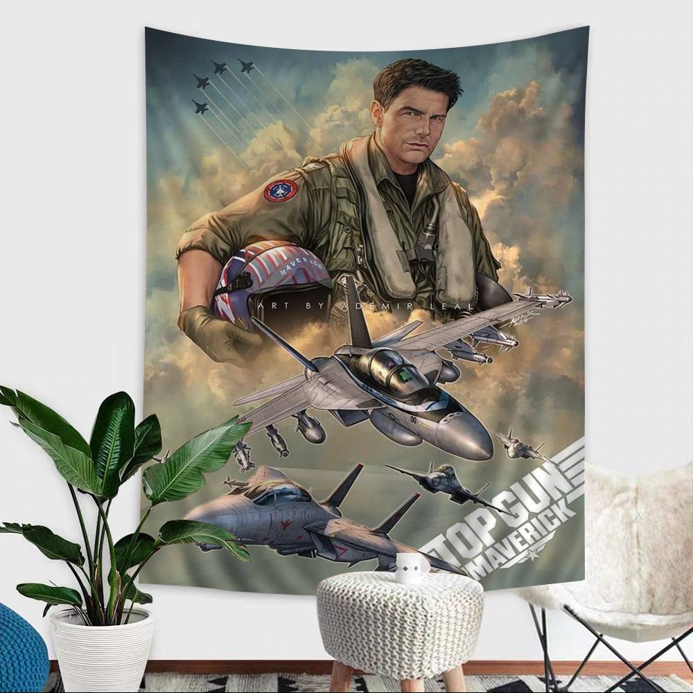 Modern Movie Top Gun Maverick Cartoon Tapestry Home Decoration Hippie Bohemian Decoration Divination Home Decor 74x94cm(29x37in)
Modern Movie Top Gun Maverick Cartoon Tapestry Home Decoration Hippie Bohemian Decoration Divination Home Decor 74x94cm(29x37in)