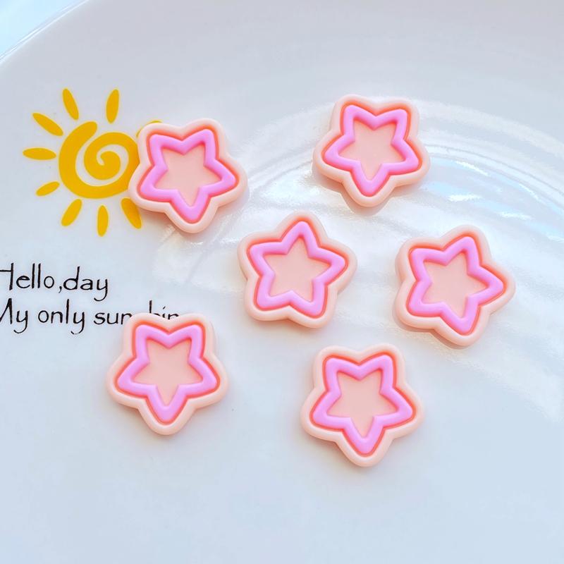 10Pcs New Cute Mini Star Resin Figurine Crafts Flatback Cabochon Ornament Jewelry Making Hairwear Accessories
10Pcs New Cute Mini Star Resin Figurine Crafts Flatback Cabochon Ornament Jewelry Making Hairwear Accessories