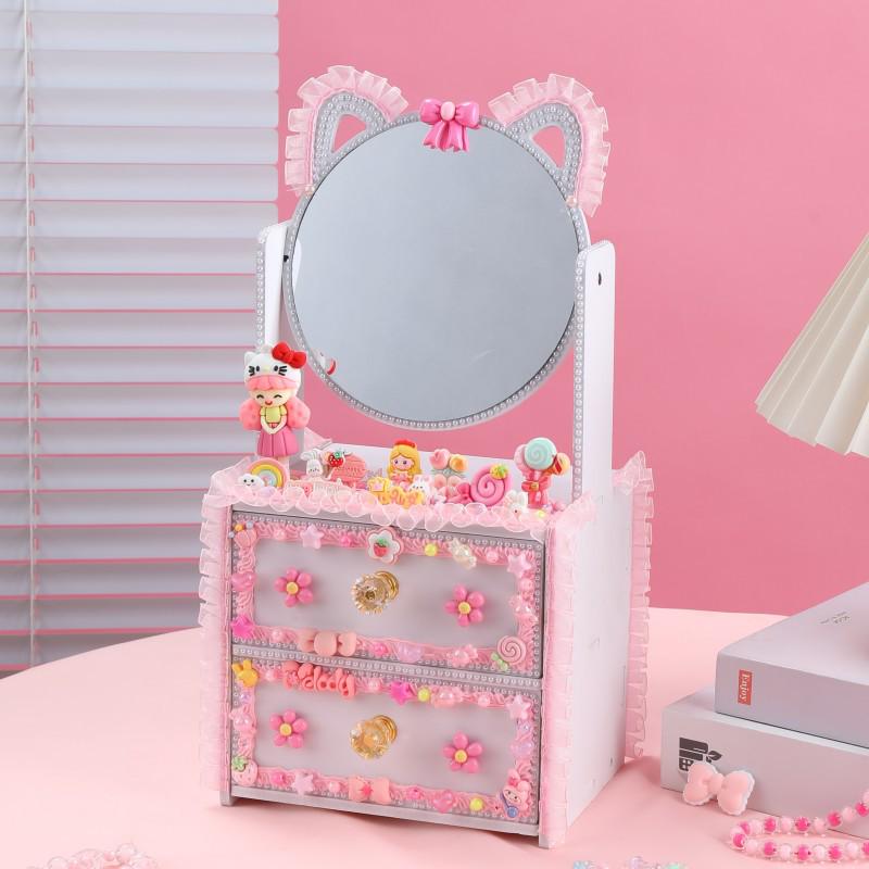 Набор для туалетного столика своими руками: Детские аксессуары ручной работы и кремовый клей для девочек
Набор для туалетного столика своими руками: Детские аксессуары ручной работы и кремовый клей для девочек