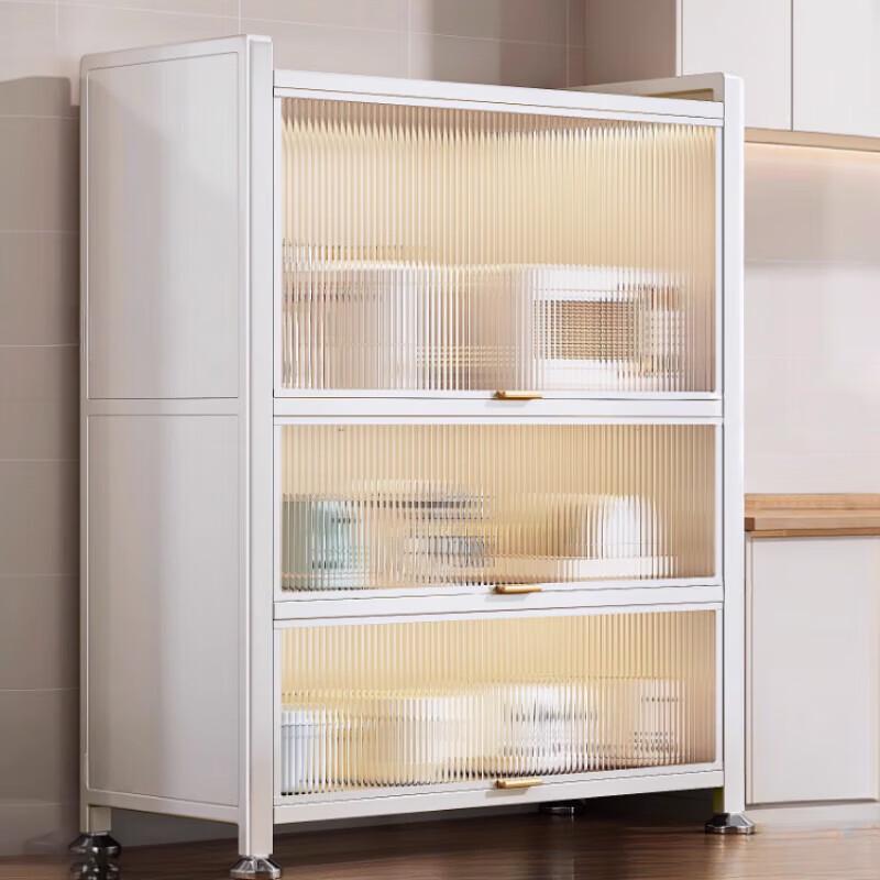 Modern 4-Tier Stainless Steel Kitchen Storage Shelf
Modern 4-Tier Stainless Steel Kitchen Storage Shelf