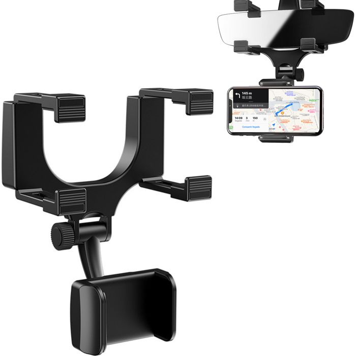 Support de Téléphone pour Rétroviseur de Voiture, Support Téléphone de Rétroviseur de Voiture Rotatif à 360 Degrés Universel
Support de Téléphone pour Rétroviseur de Voiture, Support Téléphone de Rétroviseur de Voiture Rotatif à 360 Degrés Universel