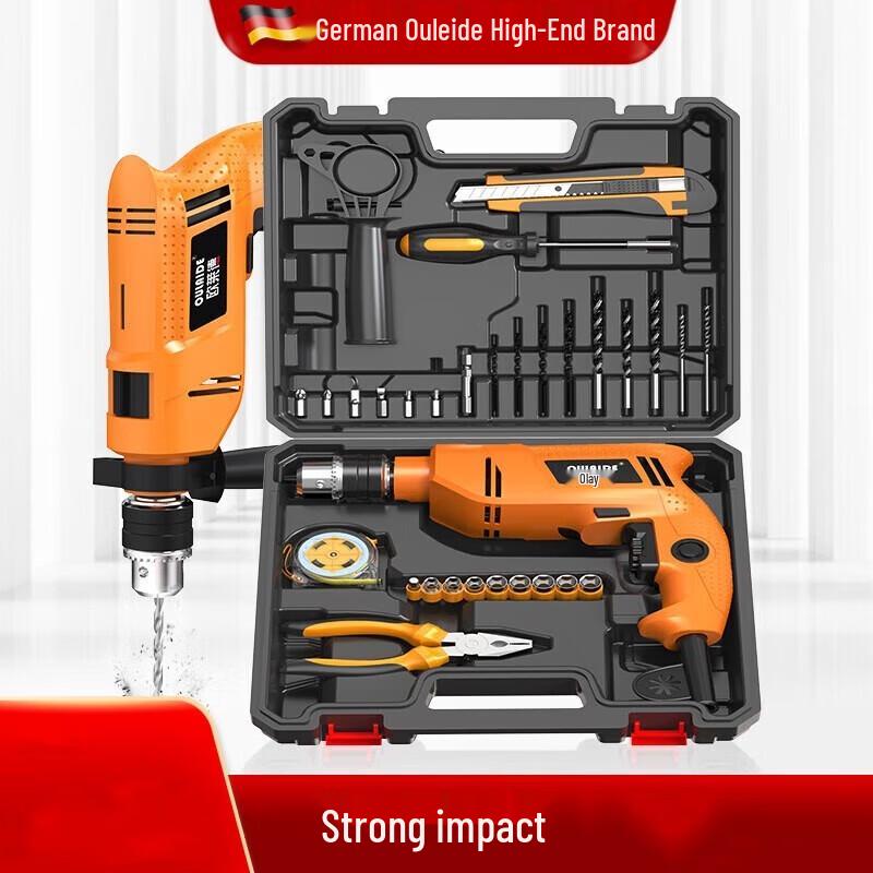 O REALEAD Wired Impact Drill & Repair Kit CN plug (adapter included)
O REALEAD Wired Impact Drill & Repair Kit CN plug (adapter included)