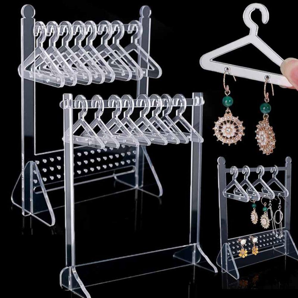 Tabletop Shelf Jewelry Display Holder Coat Hanger Earrings Stand Organizer Earring Display Stand B
Tabletop Shelf Jewelry Display Holder Coat Hanger Earrings Stand Organizer Earring Display Stand B