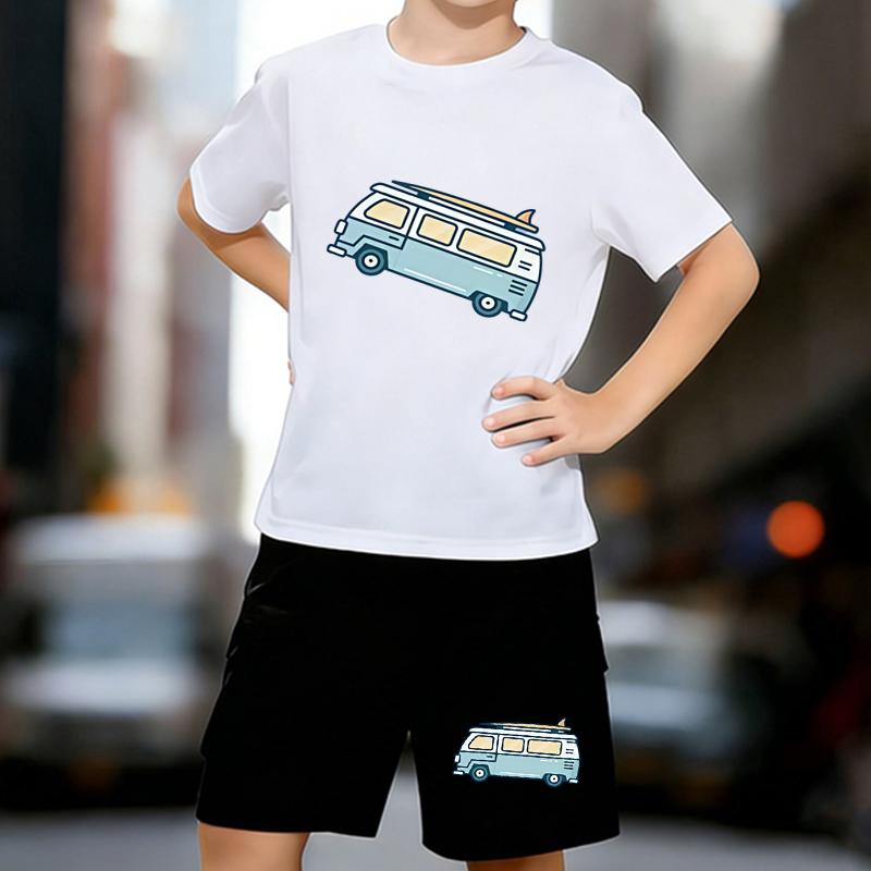 Boys 2 Piece Vintage Camping Style Printed Outfit, Short Sleeve T-Shirt and Shorts Set for Kids Age 5-14,Black,white Sporty Casual Summer Clothes 13-14 Years білий
Boys 2 Piece Vintage Camping Style Printed Outfit, Short Sleeve T-Shirt and Shorts Set for Kids Age 5-14,Black,white Sporty Casual Summer Clothes 13-14 Years білий