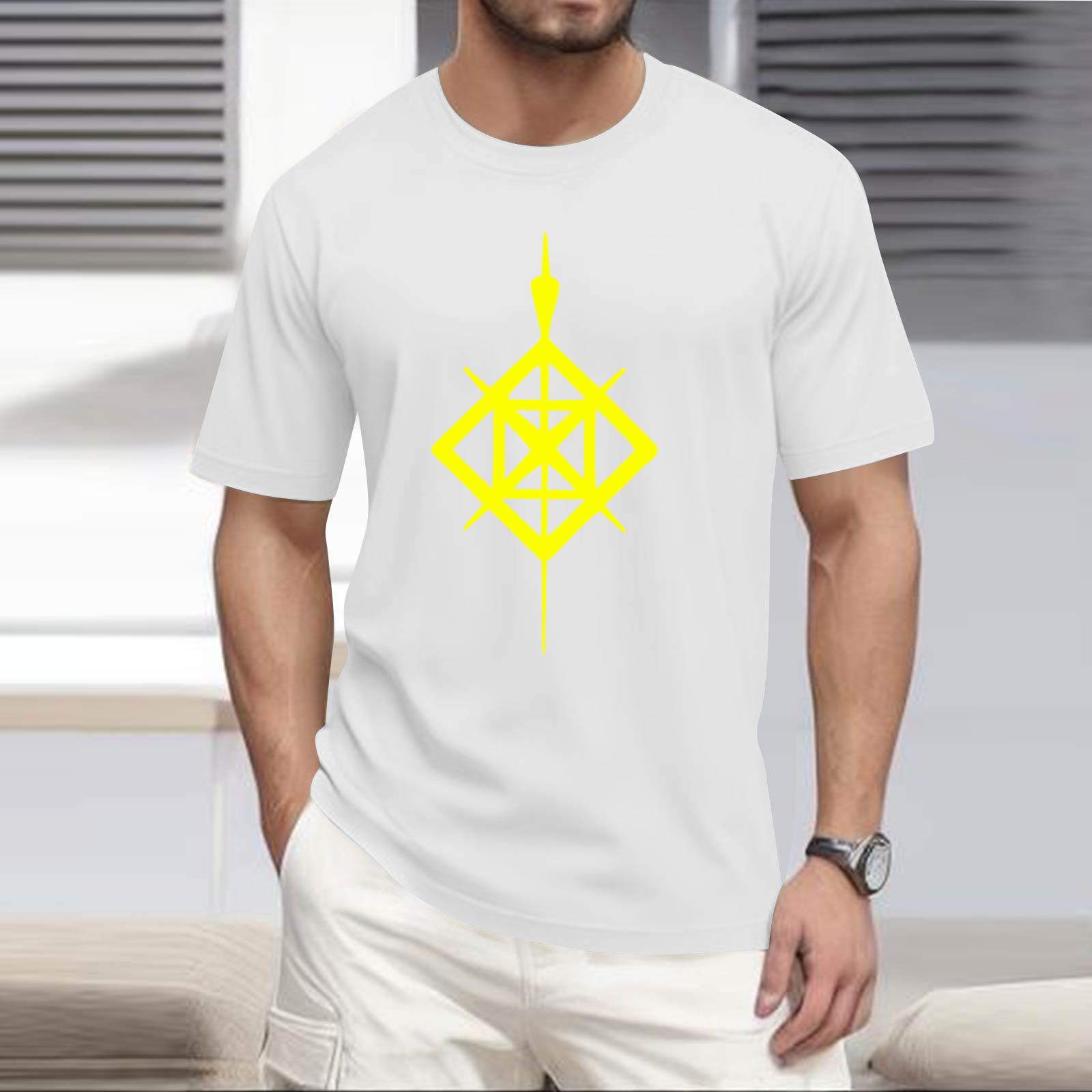 Stylish And Casual Men s Round-neck Loose-fitting Short-sleeved Top. XL білий
Stylish And Casual Men s Round-neck Loose-fitting Short-sleeved Top. XL білий