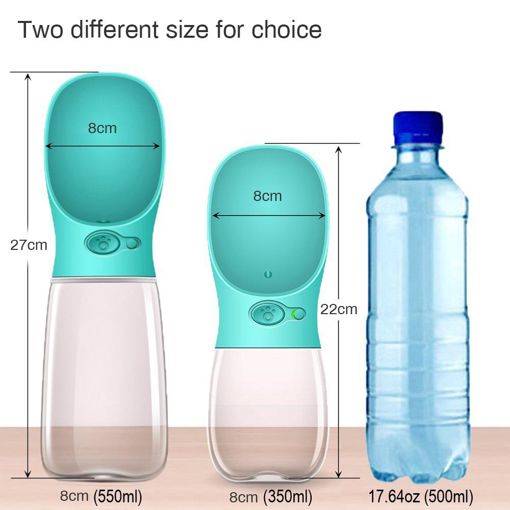 350ml/550ml Portable Dog Water Bottle Bowl Outdoor Walking Puppy Pet Travel Water Bottle Cat Drinking Bowl Dogs
350ml/550ml Portable Dog Water Bottle Bowl Outdoor Walking Puppy Pet Travel Water Bottle Cat Drinking Bowl Dogs