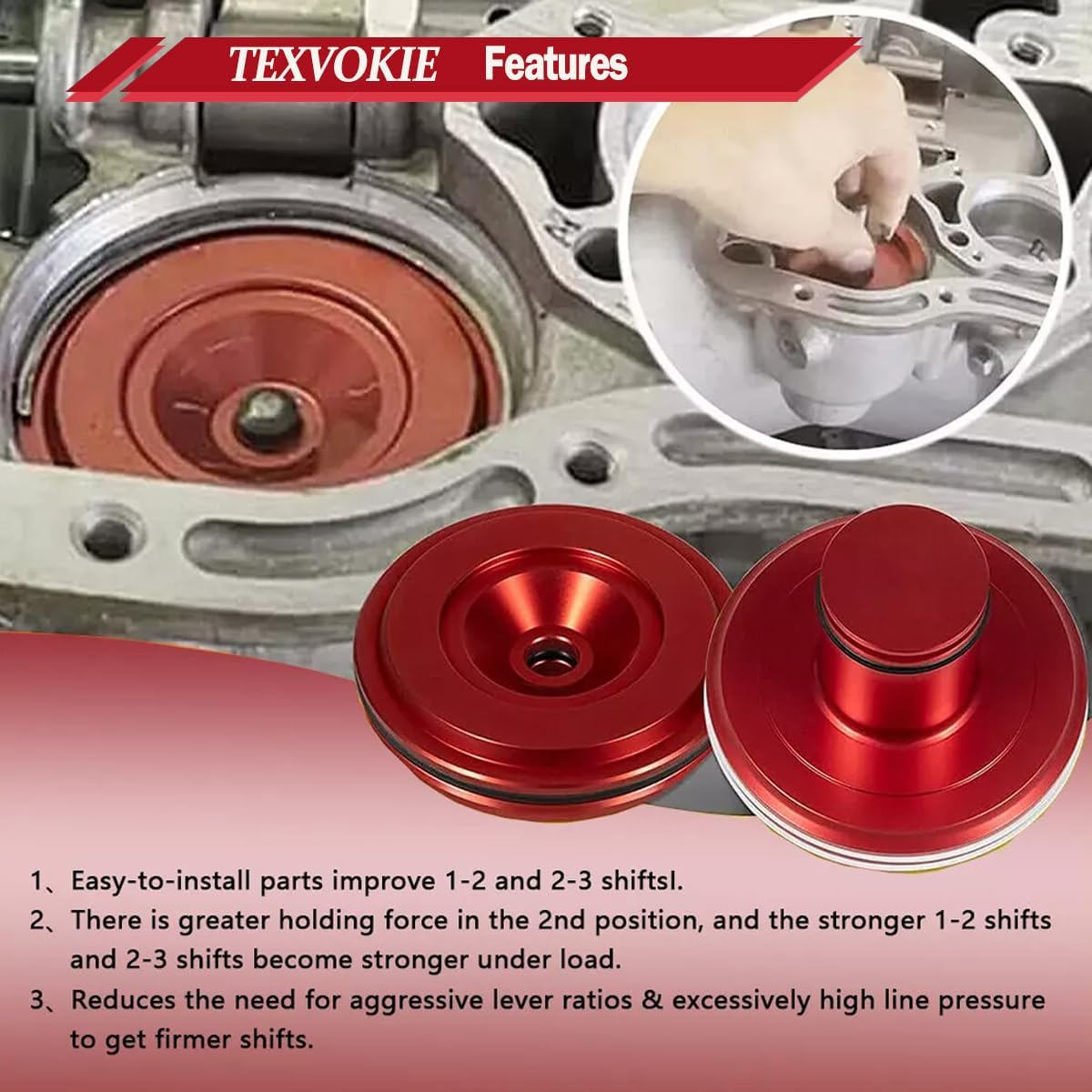 22301B-01K 2nd Gear Super Hold Piston Band Servo Kit Fit For Chrysler Dodge Ram A727 A518 A618 36RH 46RE 46RH 47RE 47RH 48RE Rebuild transmission
22301B-01K 2nd Gear Super Hold Piston Band Servo Kit Fit For Chrysler Dodge Ram A727 A518 A618 36RH 46RE 46RH 47RE 47RH 48RE Rebuild transmission