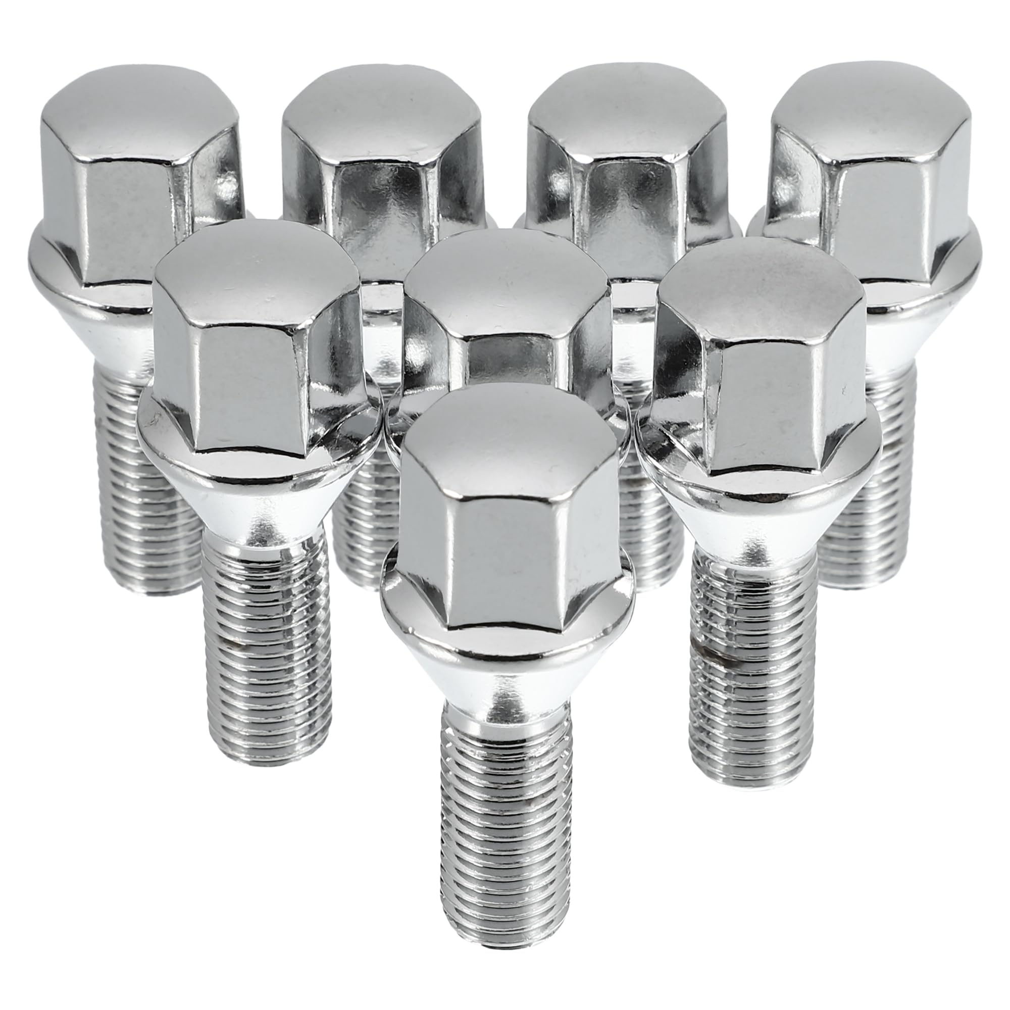 UXCELL 8pcs Wheel Bolts Taper 60° Sheet 17mm Shank Lug Nut Chrome Wheel Stud Set M12x1.5 26mm M12 x 1.5
UXCELL 8pcs Wheel Bolts Taper 60° Sheet 17mm Shank Lug Nut Chrome Wheel Stud Set M12x1.5 26mm M12 x 1.5