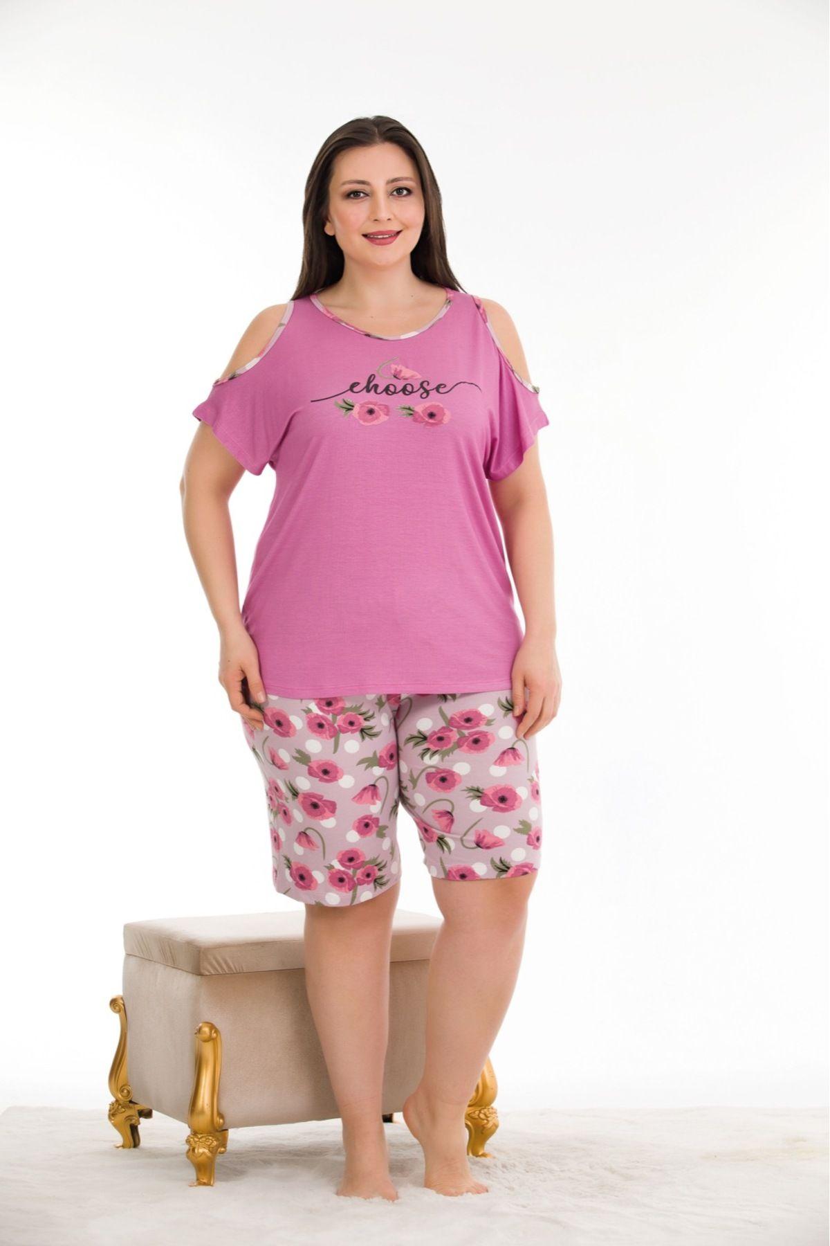 Women s Style Plus Size Pajama Set Cotton Combed Lycra Big Size Pink Batal Bermuda Pajama Set With Shoulder Straps 2XL
Women s Style Plus Size Pajama Set Cotton Combed Lycra Big Size Pink Batal Bermuda Pajama Set With Shoulder Straps 2XL